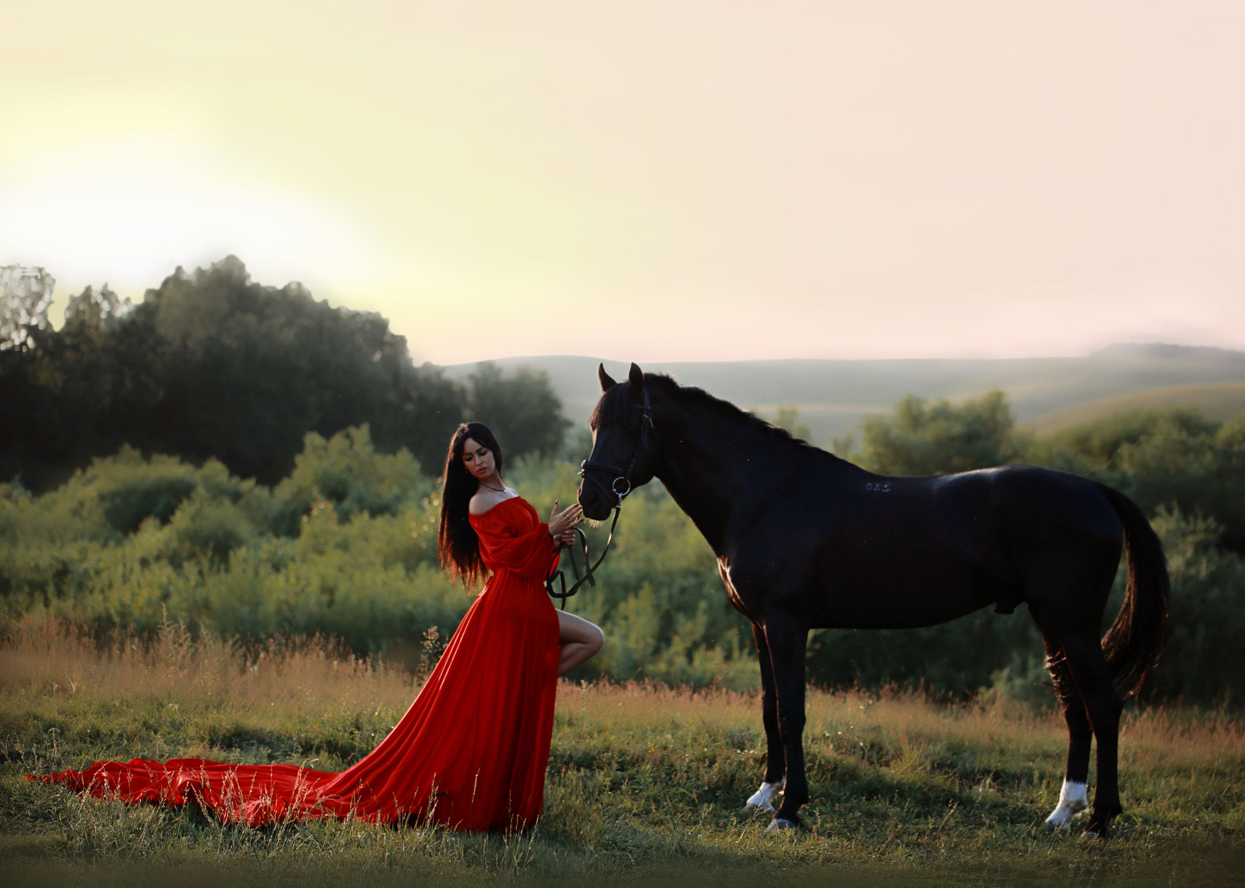 ХОД КОНЕМ — выезд на реку. Конный фотограф в Красноярске — Любовь Похабова