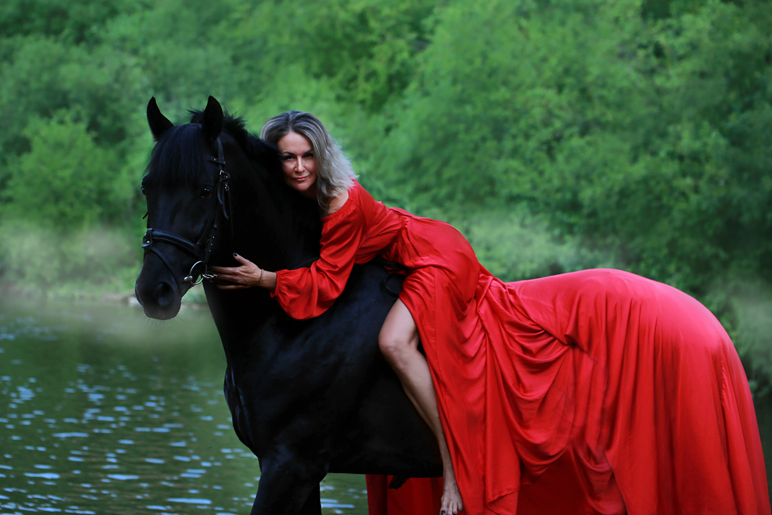 ХОД КОНЕМ — выезд на реку. Конный фотограф в Красноярске — Любовь Похабова