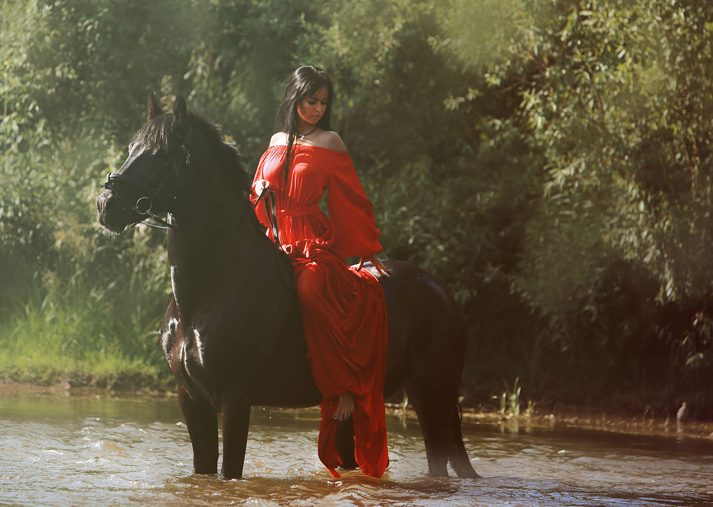 ХОД КОНЕМ — выезд на реку. Конный фотограф в Красноярске — Любовь Похабова
