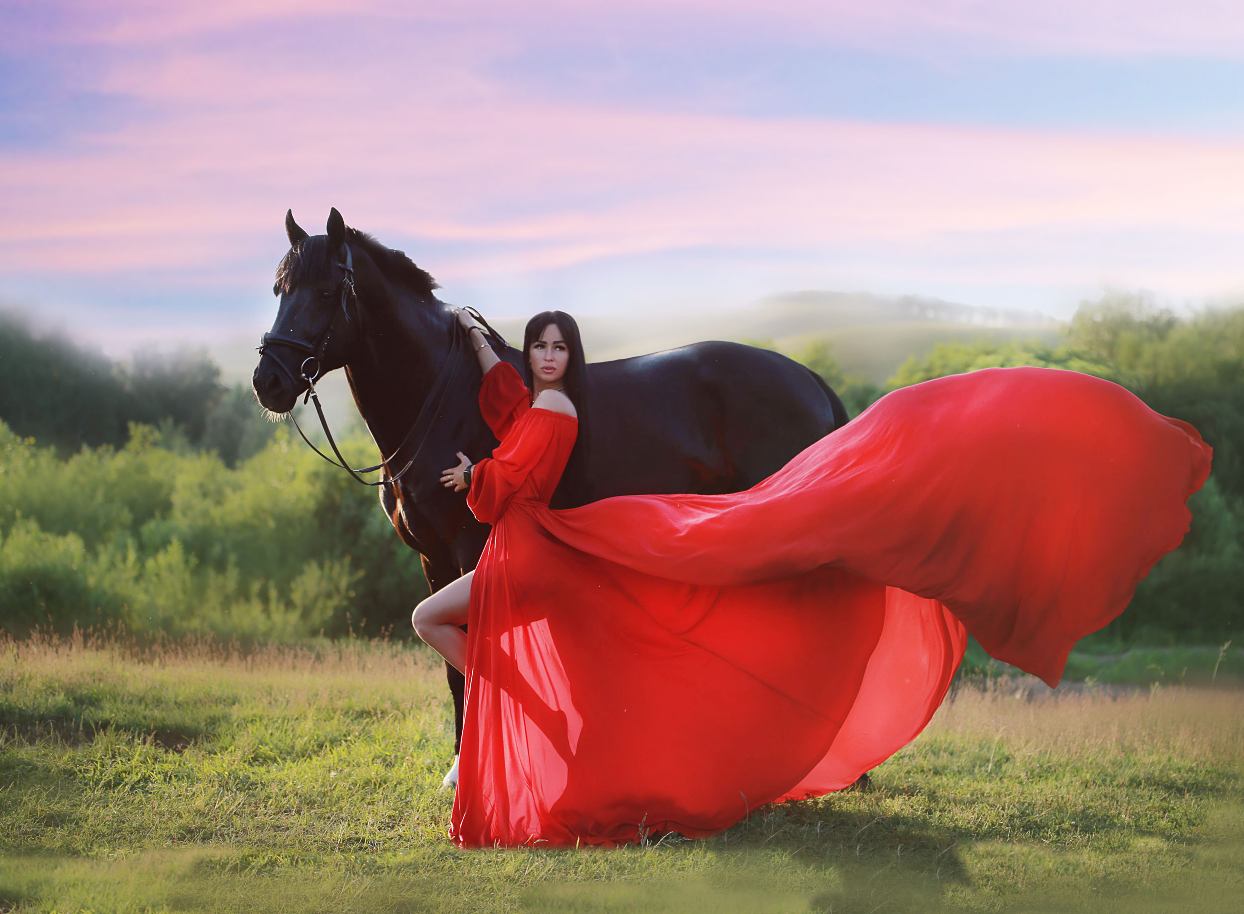 ХОД КОНЕМ — выезд на реку. Конный фотограф в Красноярске — Любовь Похабова