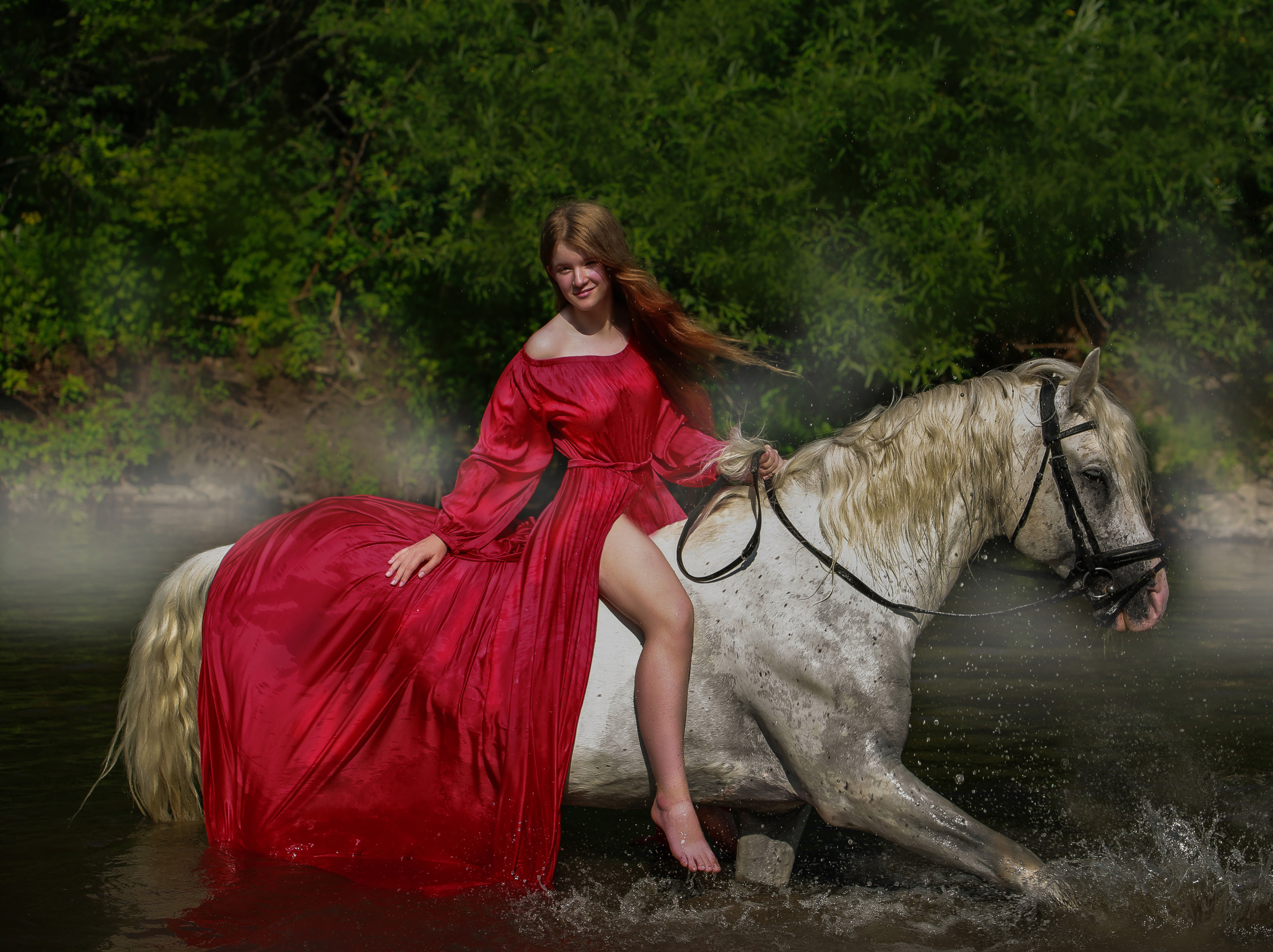 ХОД КОНЕМ — выезд на реку. Конный фотограф в Красноярске — Любовь Похабова