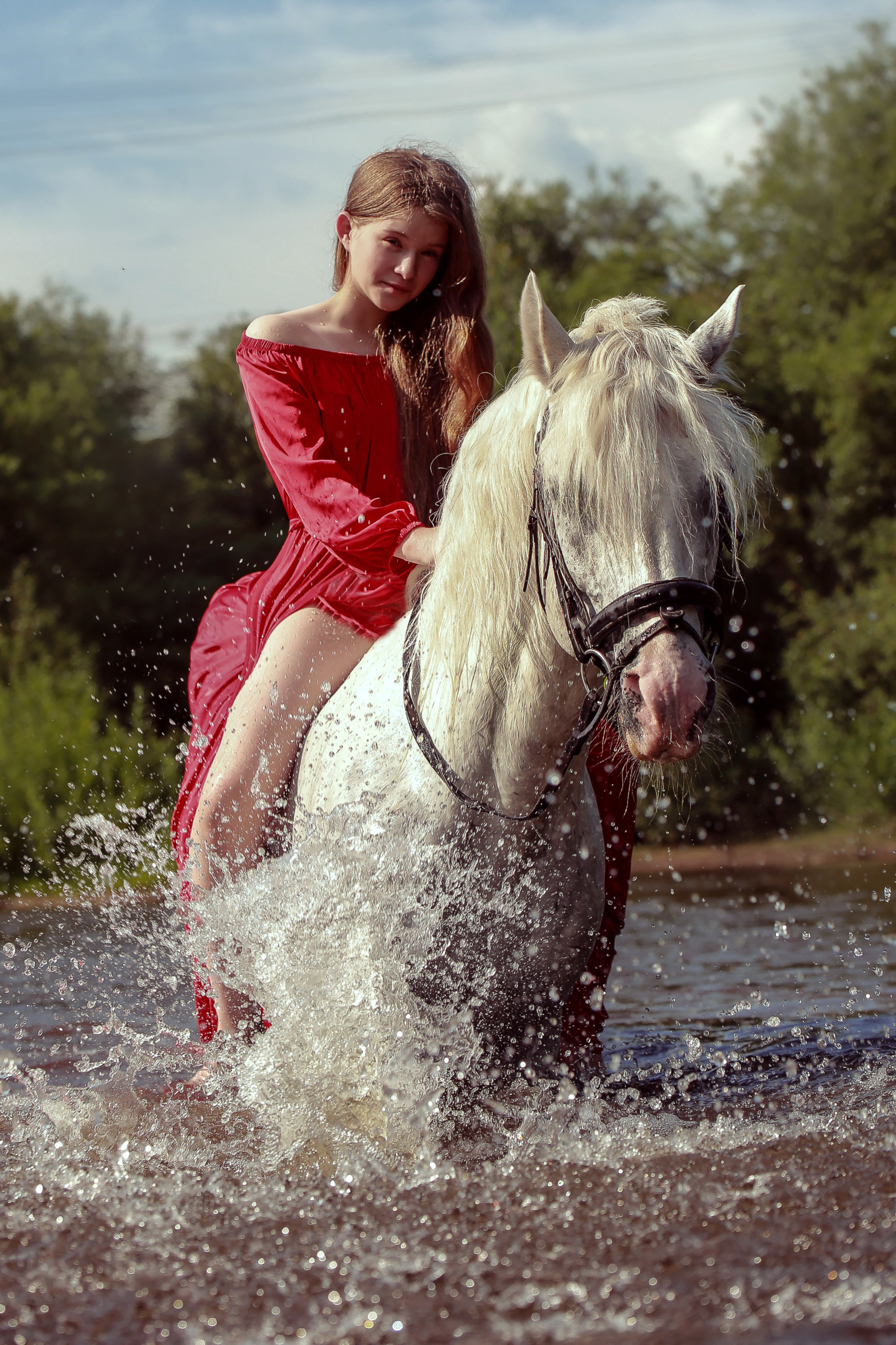 ХОД КОНЕМ — выезд на реку. Конный фотограф в Красноярске — Любовь Похабова