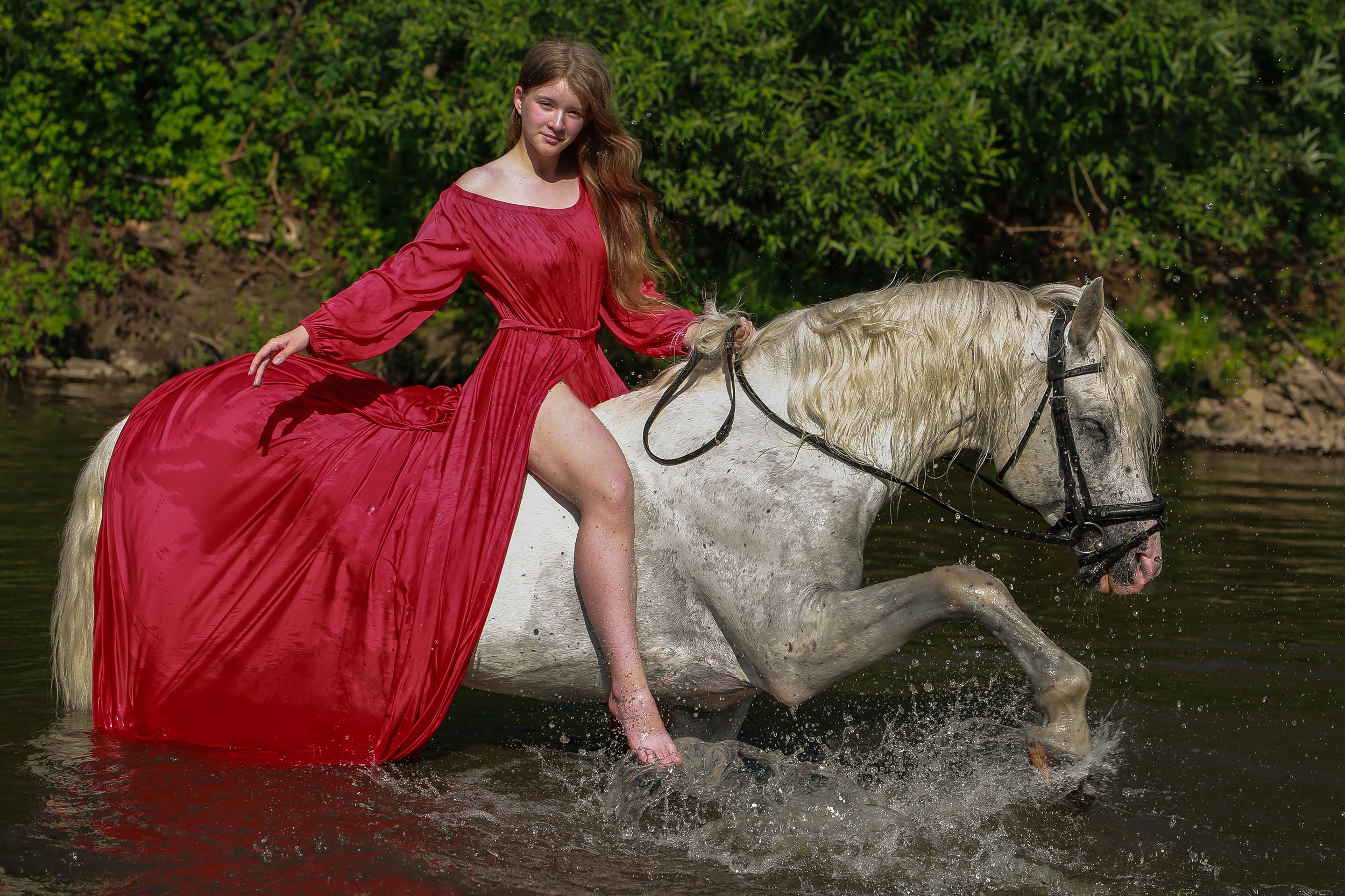 ХОД КОНЕМ — выезд на реку. Конный фотограф в Красноярске — Любовь Похабова