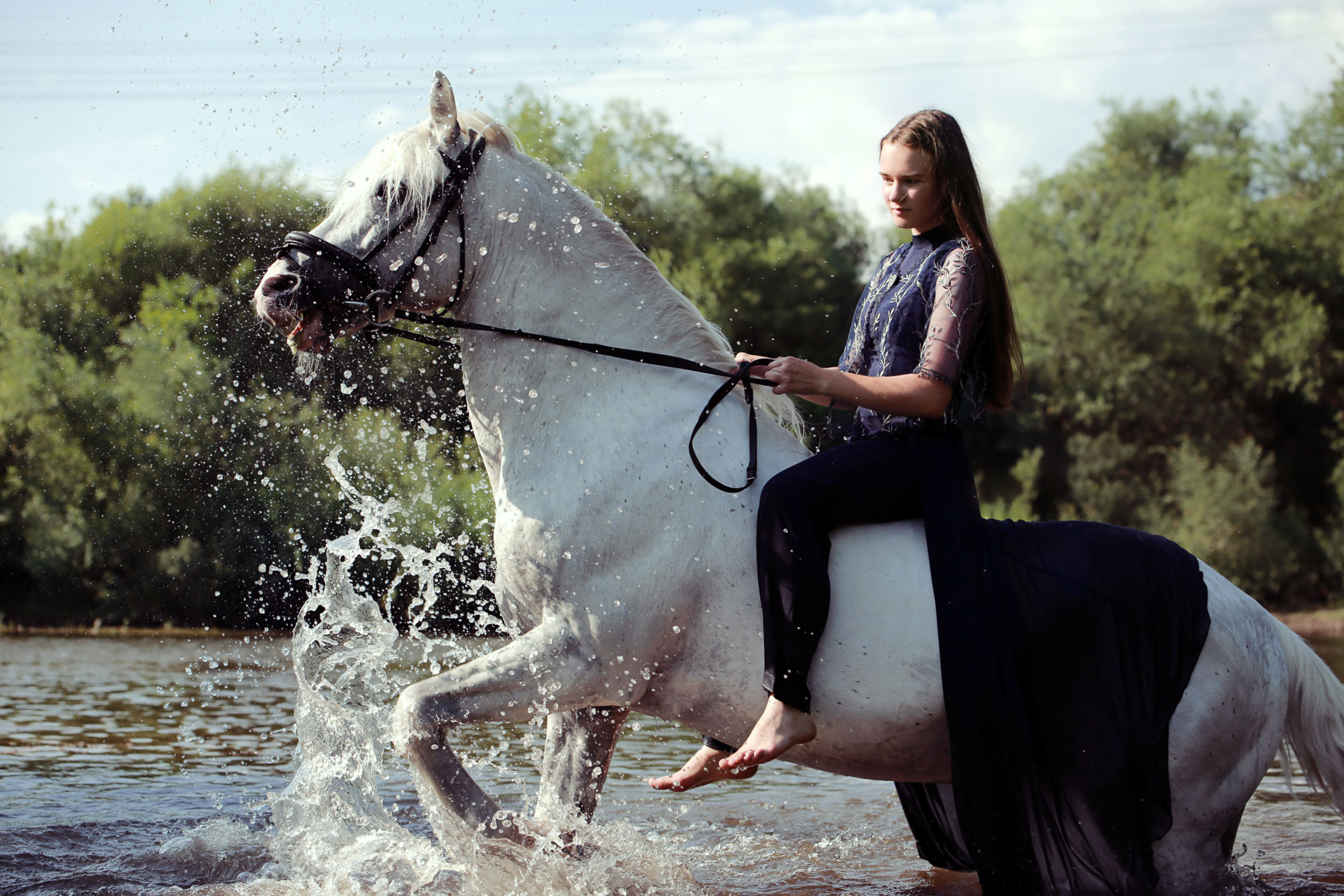 ХОД КОНЕМ — выезд на реку. Конный фотограф в Красноярске — Любовь Похабова