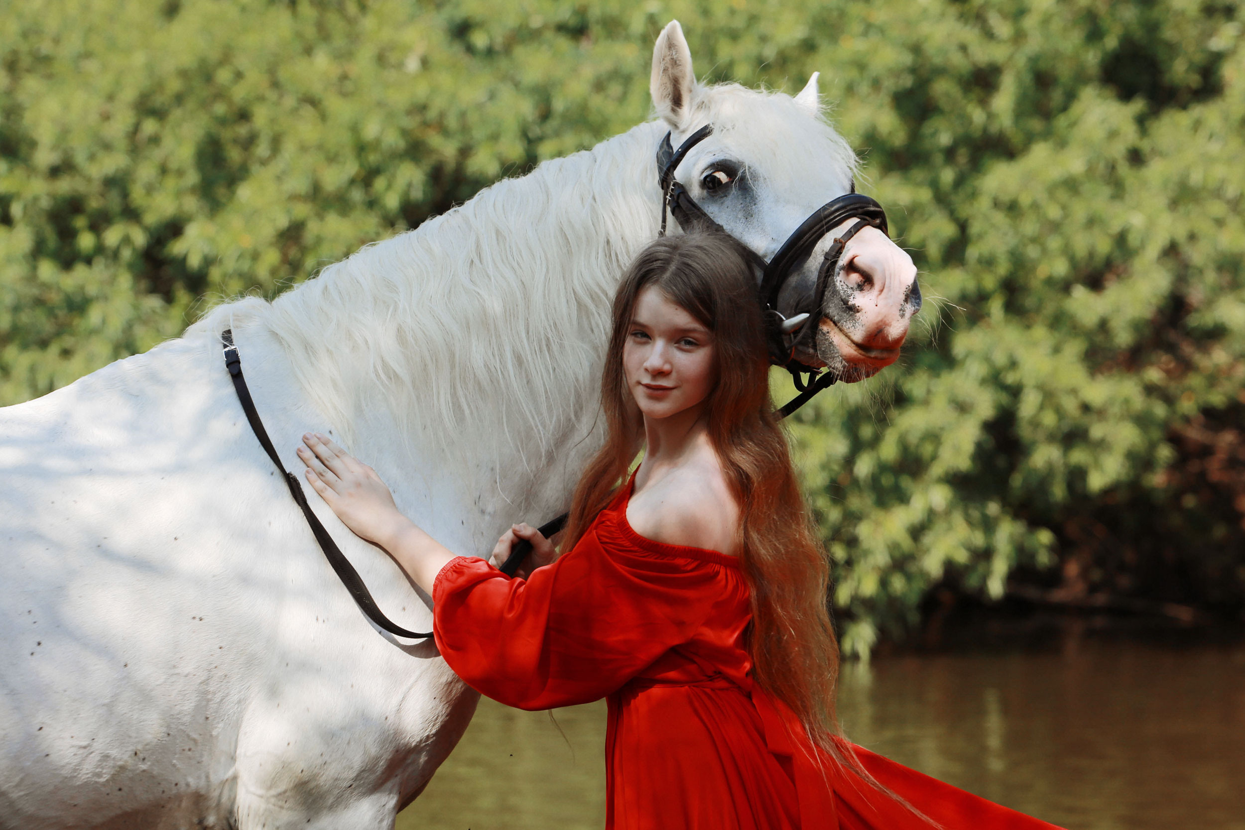 ХОД КОНЕМ — выезд на реку. Конный фотограф в Красноярске — Любовь Похабова