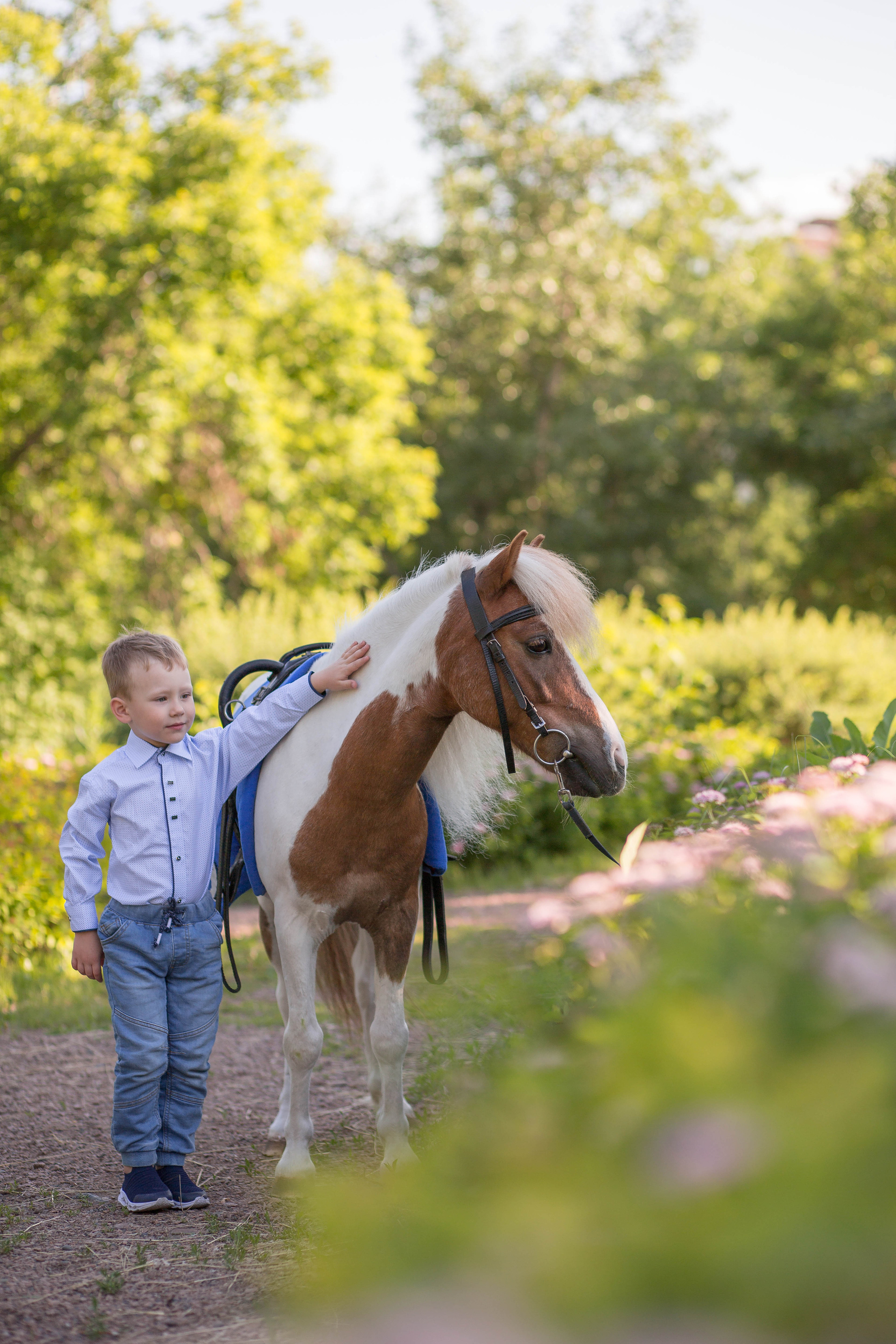 Пони и дети. Конный фотограф в Красноярске — Любовь Похабова
