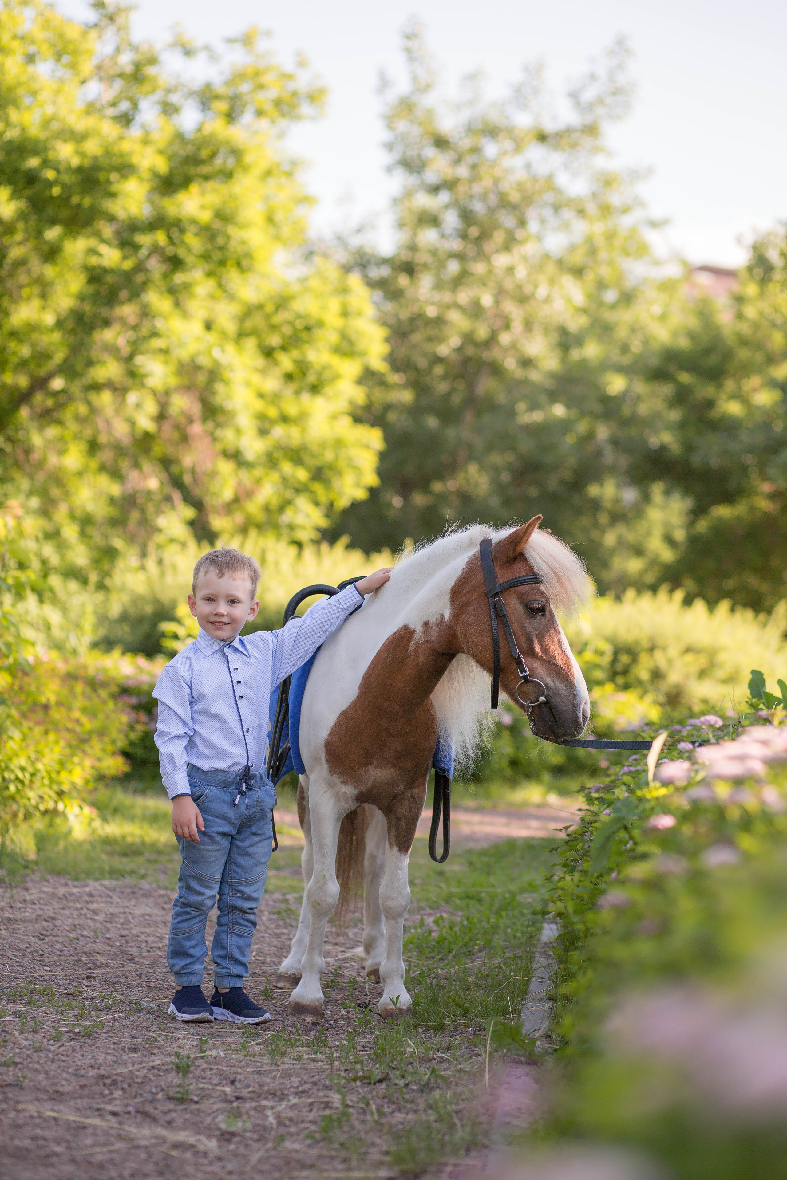 Пони и дети. Конный фотограф в Красноярске — Любовь Похабова