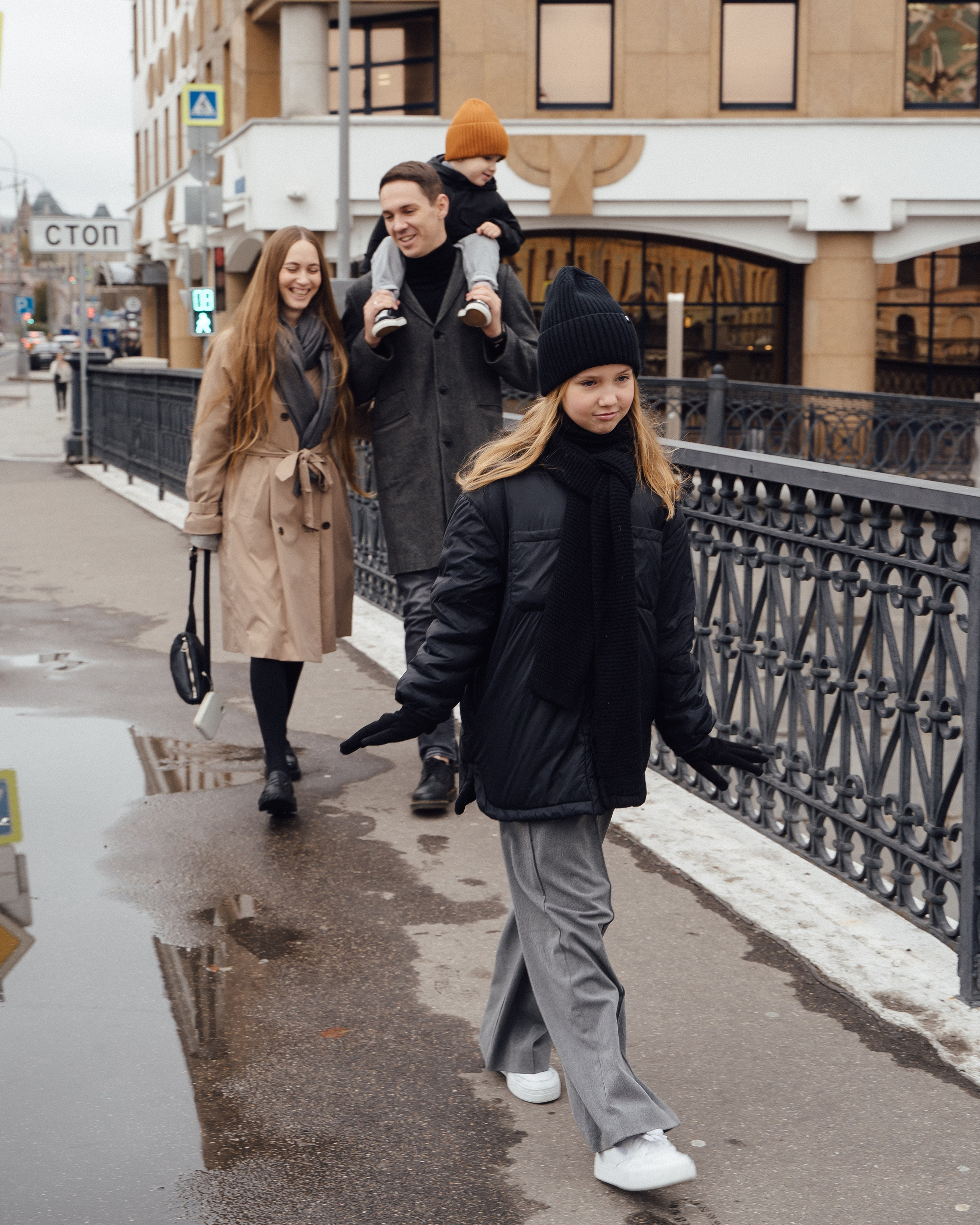 Осенняя прогулка. Творческий фотограф взрослых и детей в Москве Анна Блифернец