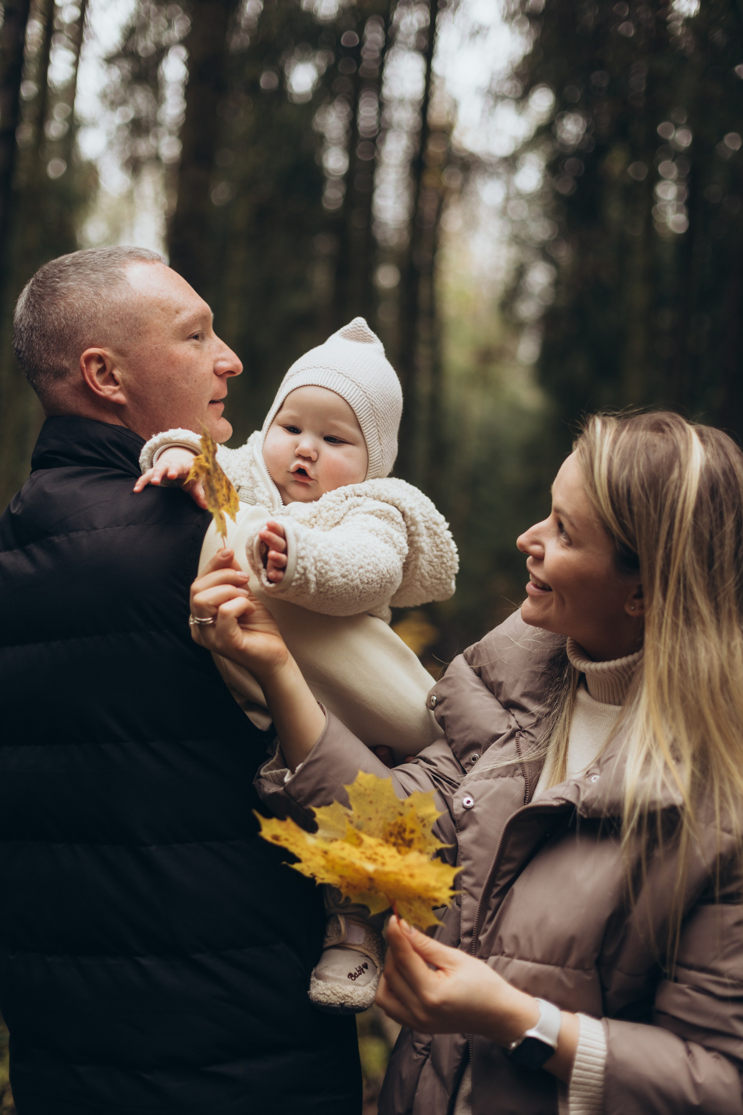 В осеннем лесу. Фотограф из Петербурга