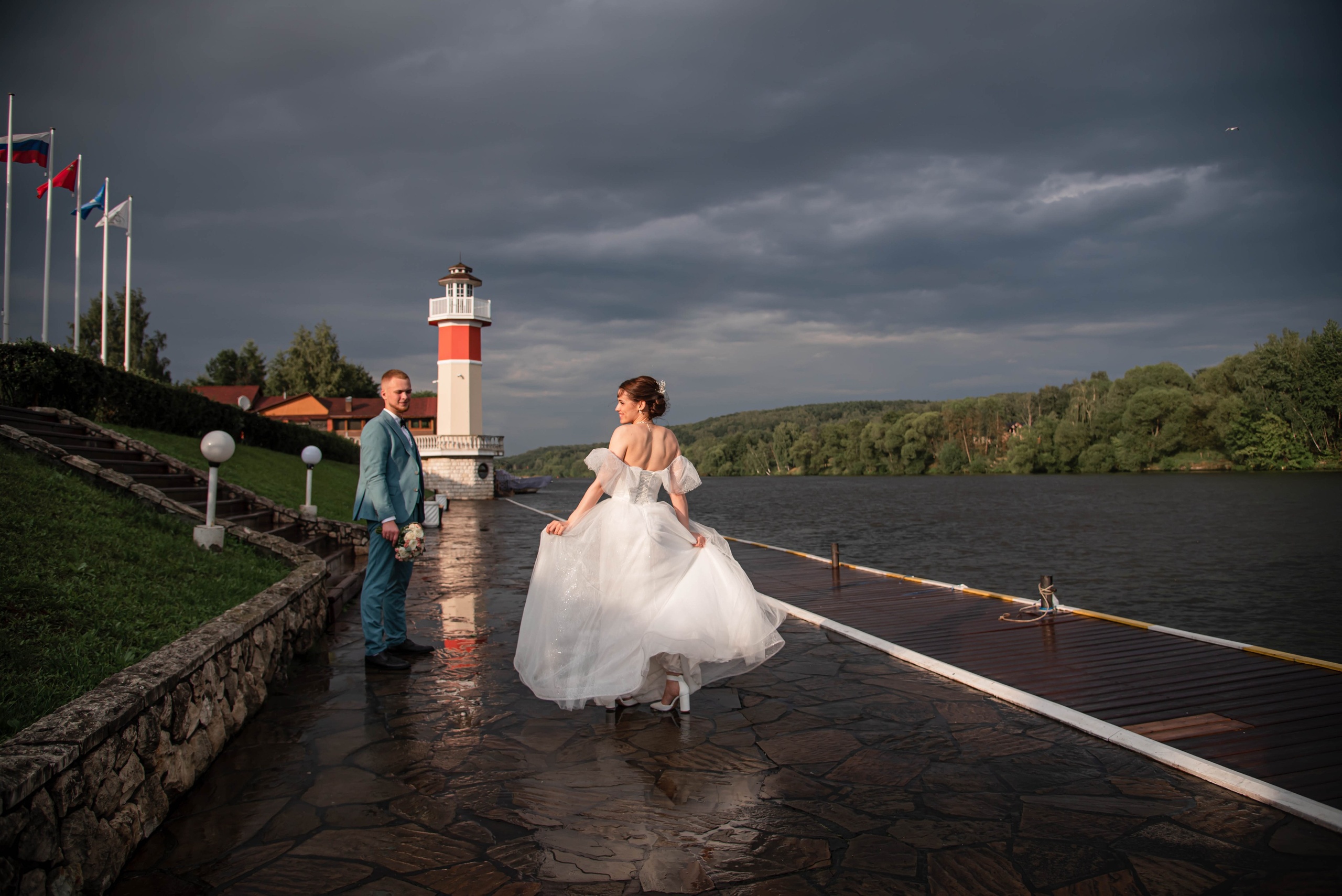 Валерия & Дмитрий / Ресторан Белый берег. Свадебный фотограф Вера Климова