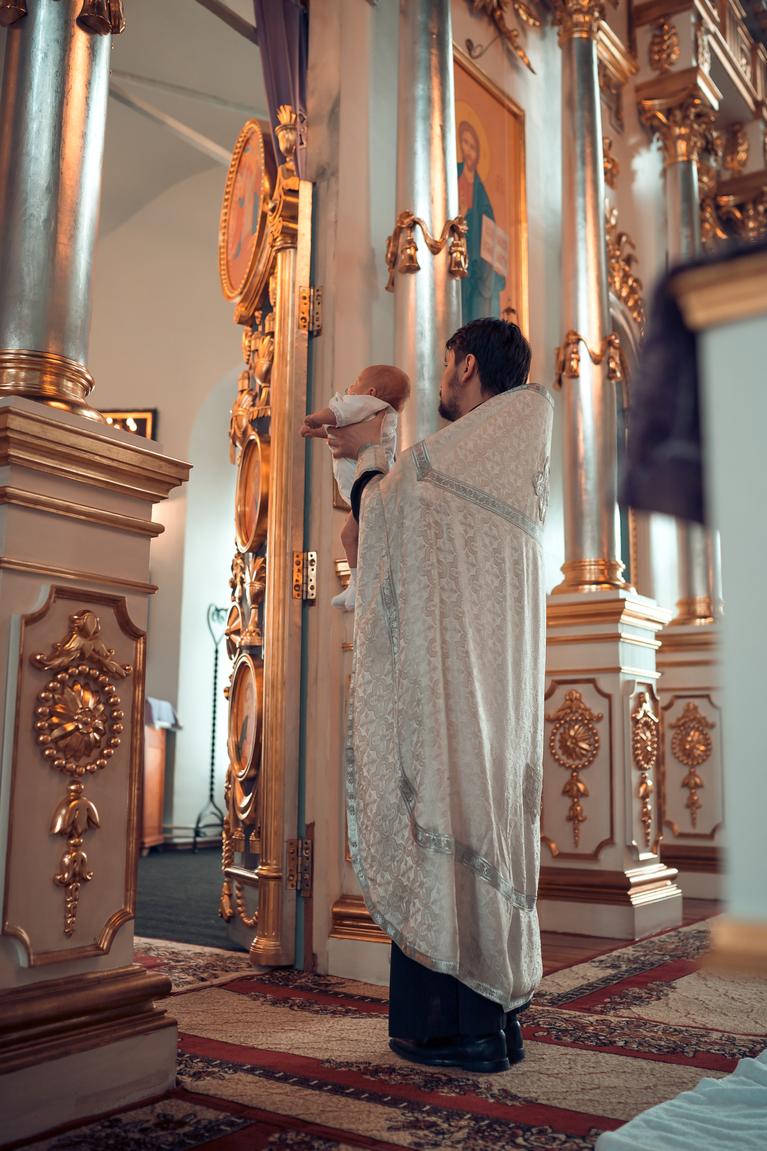 Крещение Михаила Благовещенский монастырь (Женский монастырь). Фотограф на Крещение и Венчание в Красноярске Рамазанова Юлия
