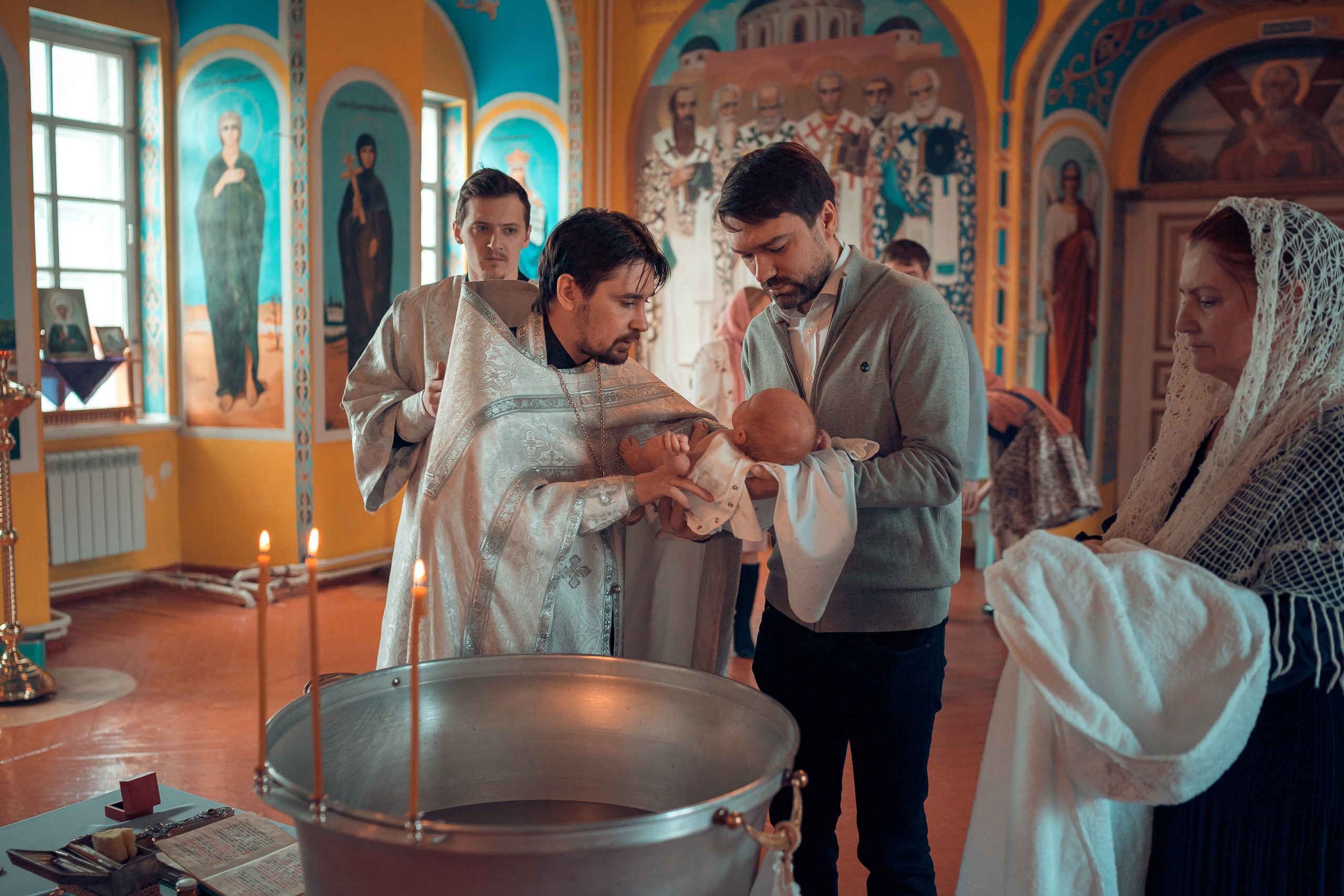 Крещение Михаила Благовещенский монастырь (Женский монастырь). Фотограф на Крещение и Венчание в Красноярске Рамазанова Юлия