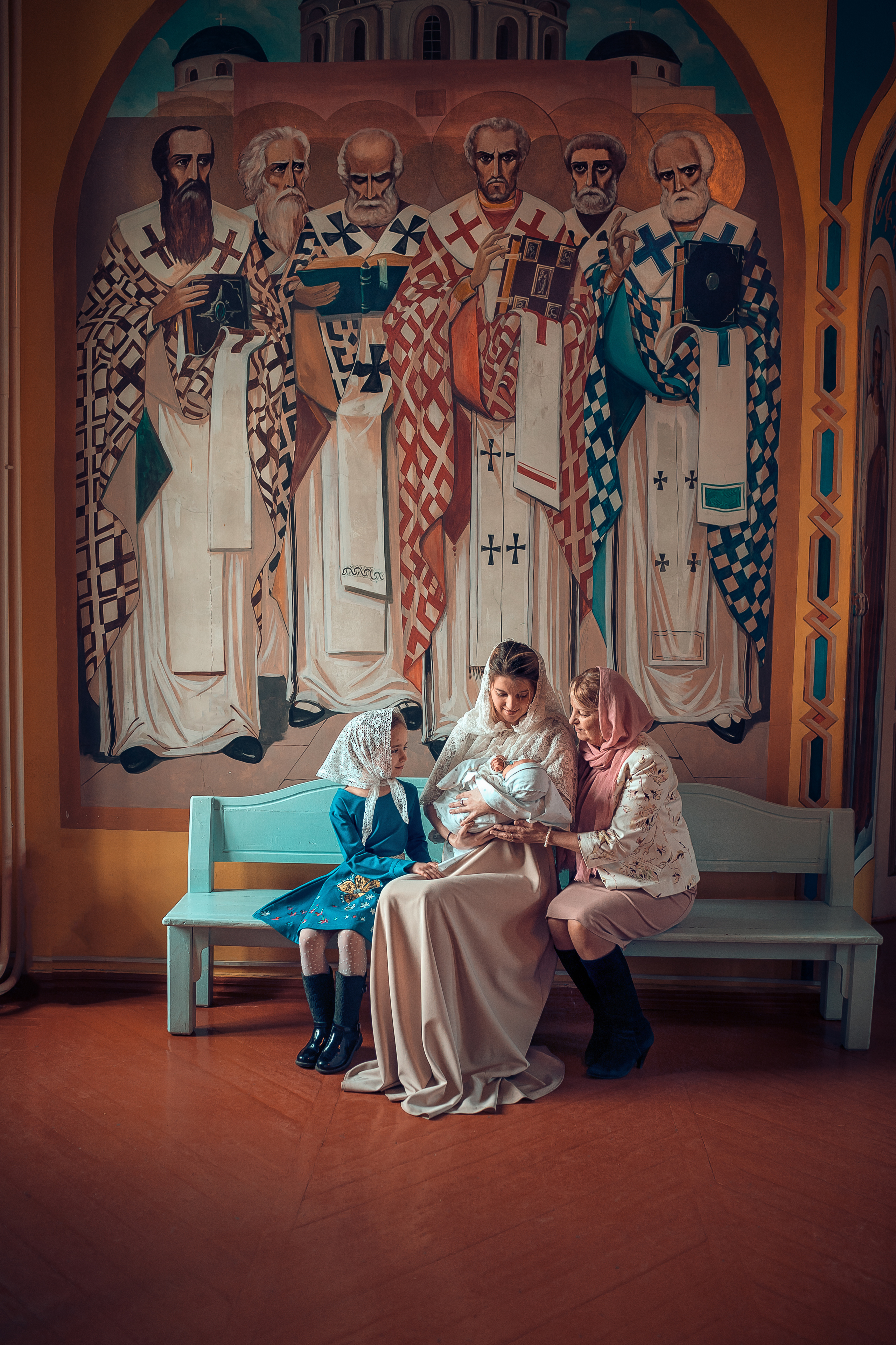 Крещение Михаила Благовещенский монастырь (Женский монастырь). Фотограф на Крещение и Венчание в Красноярске Рамазанова Юлия