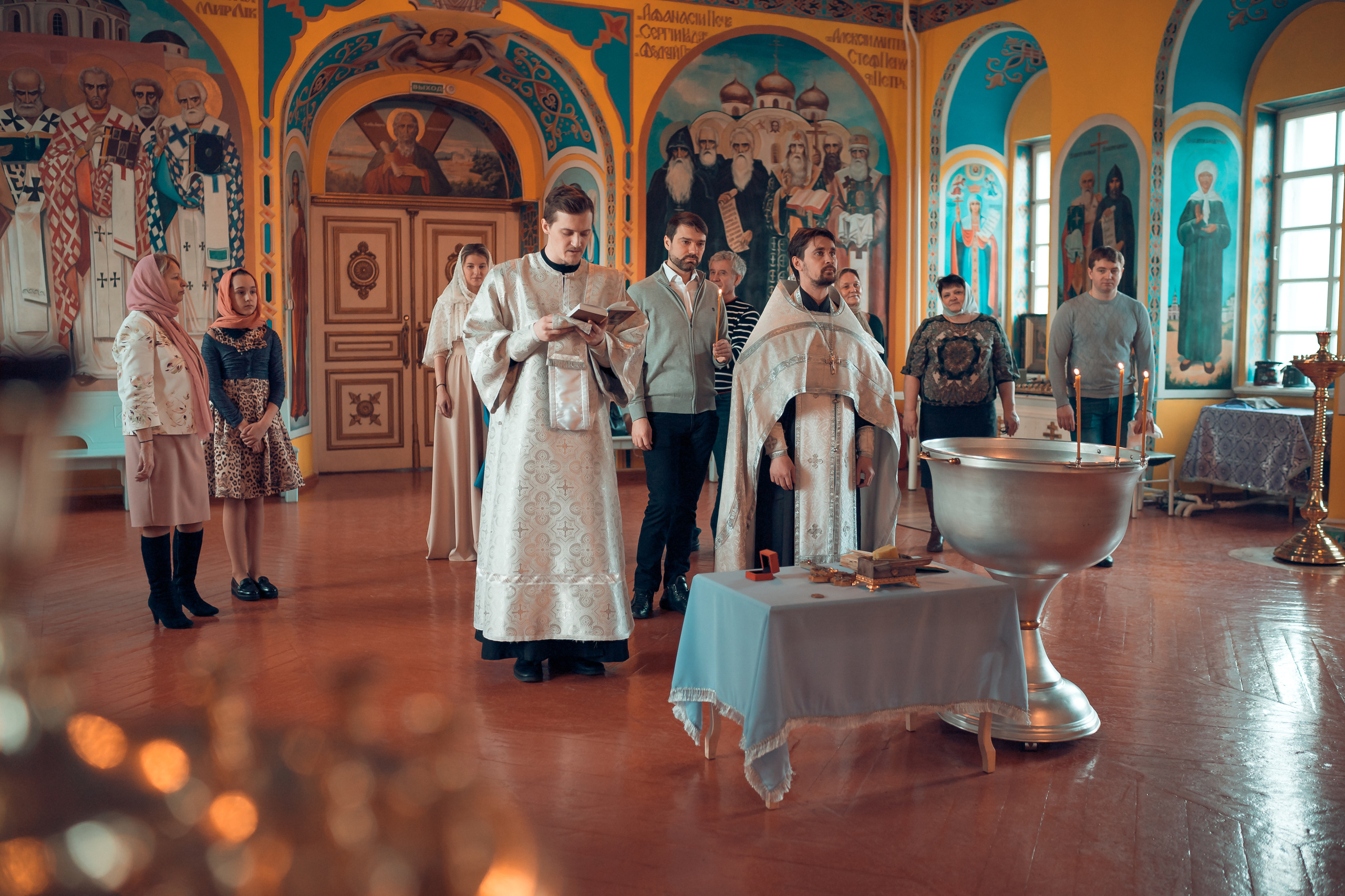 Крещение Михаила Благовещенский монастырь (Женский монастырь). Фотограф на Крещение и Венчание в Красноярске Рамазанова Юлия