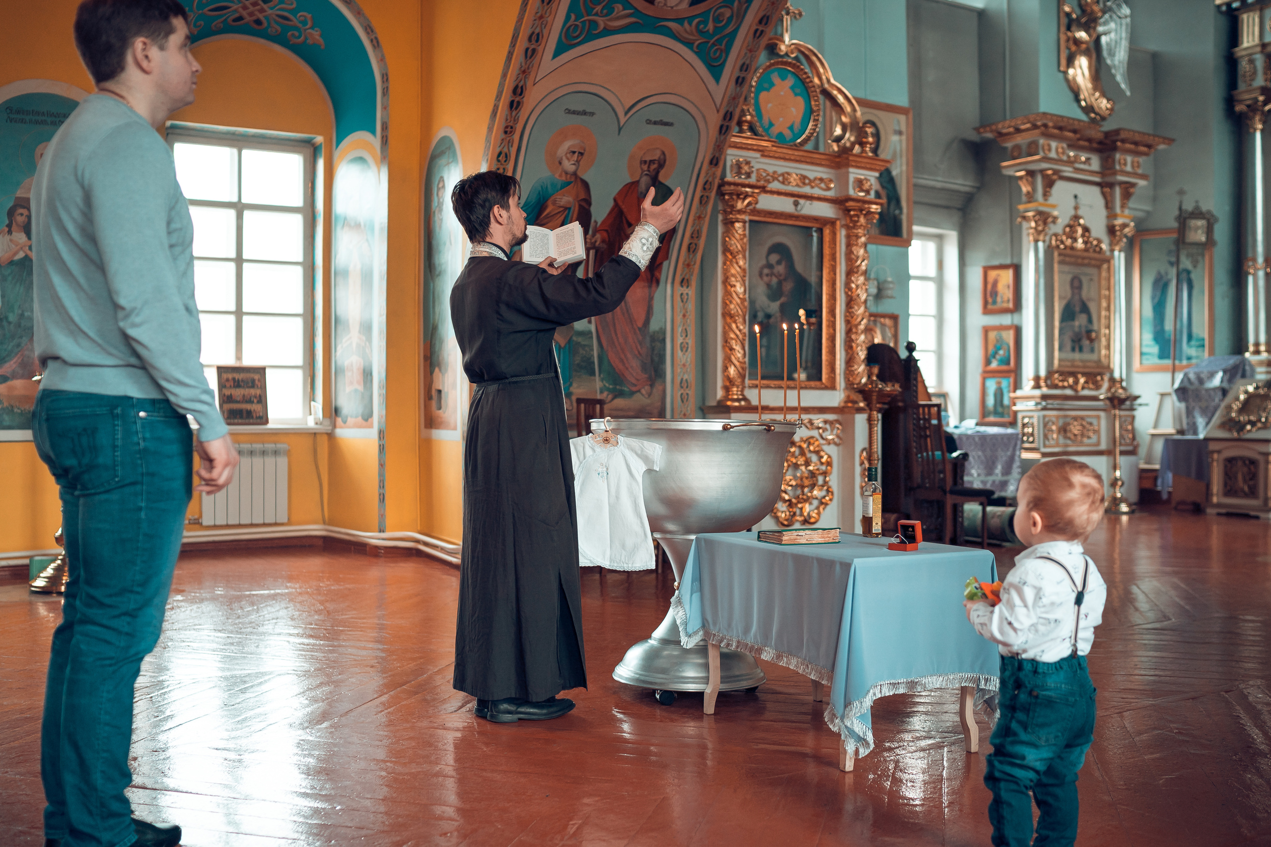 Крещение Михаила Благовещенский монастырь (Женский монастырь). Фотограф на Крещение и Венчание в Красноярске Рамазанова Юлия