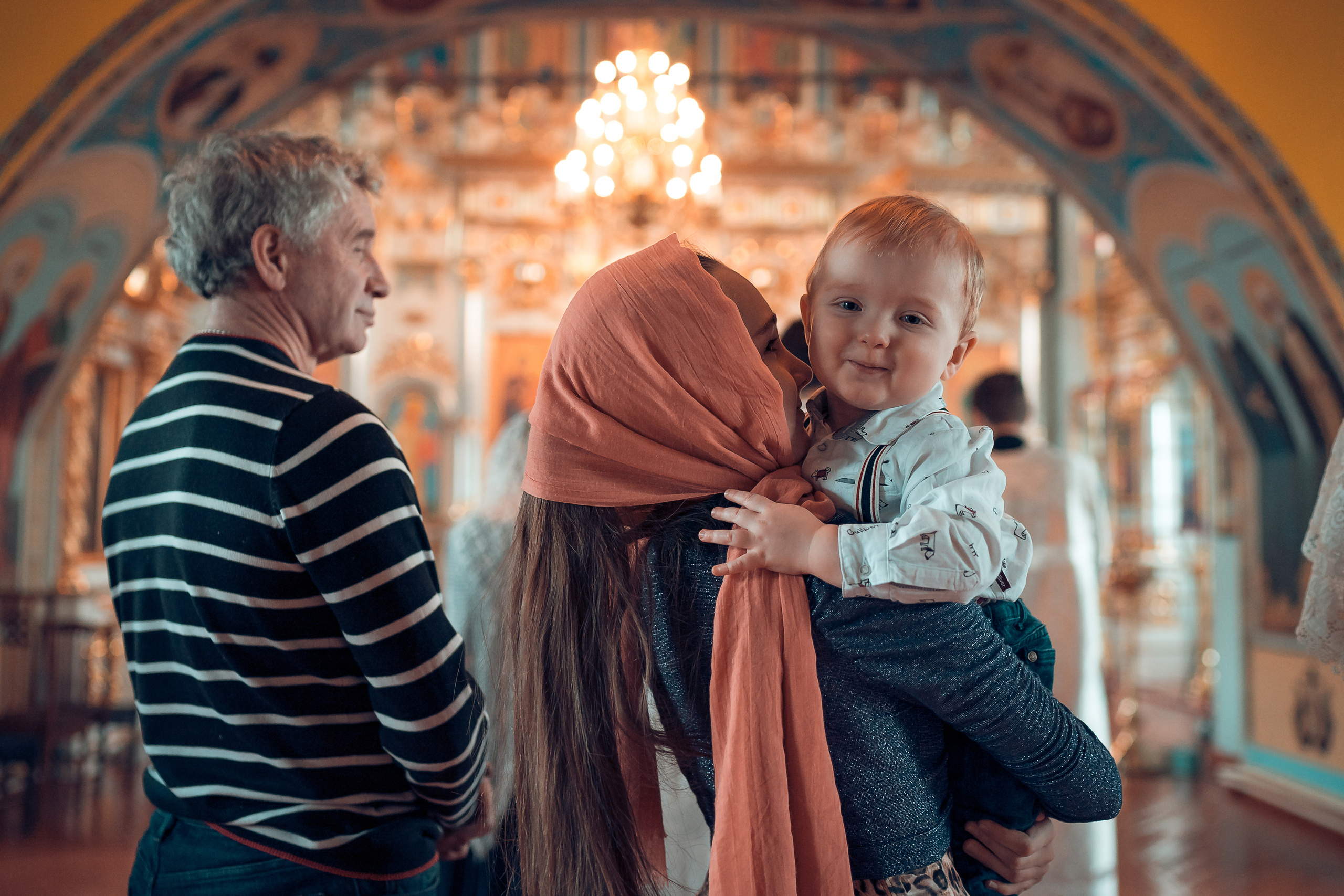 Крещение Михаила Благовещенский монастырь (Женский монастырь). Фотограф на Крещение и Венчание в Красноярске Рамазанова Юлия