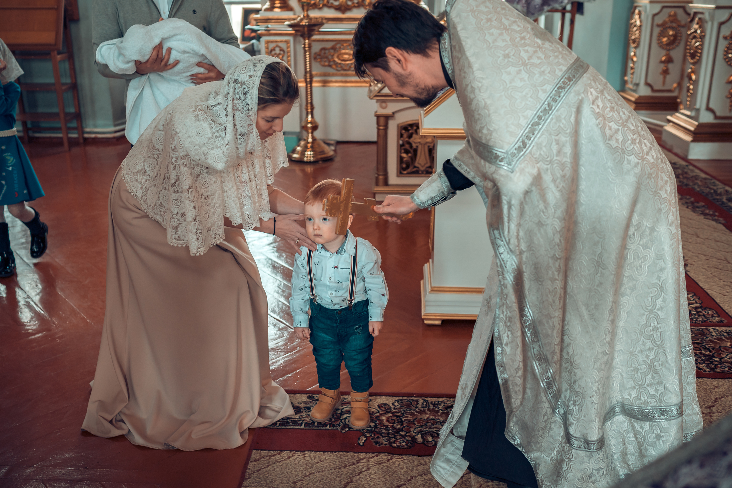 Крещение Михаила Благовещенский монастырь (Женский монастырь). Фотограф на Крещение и Венчание в Красноярске Рамазанова Юлия