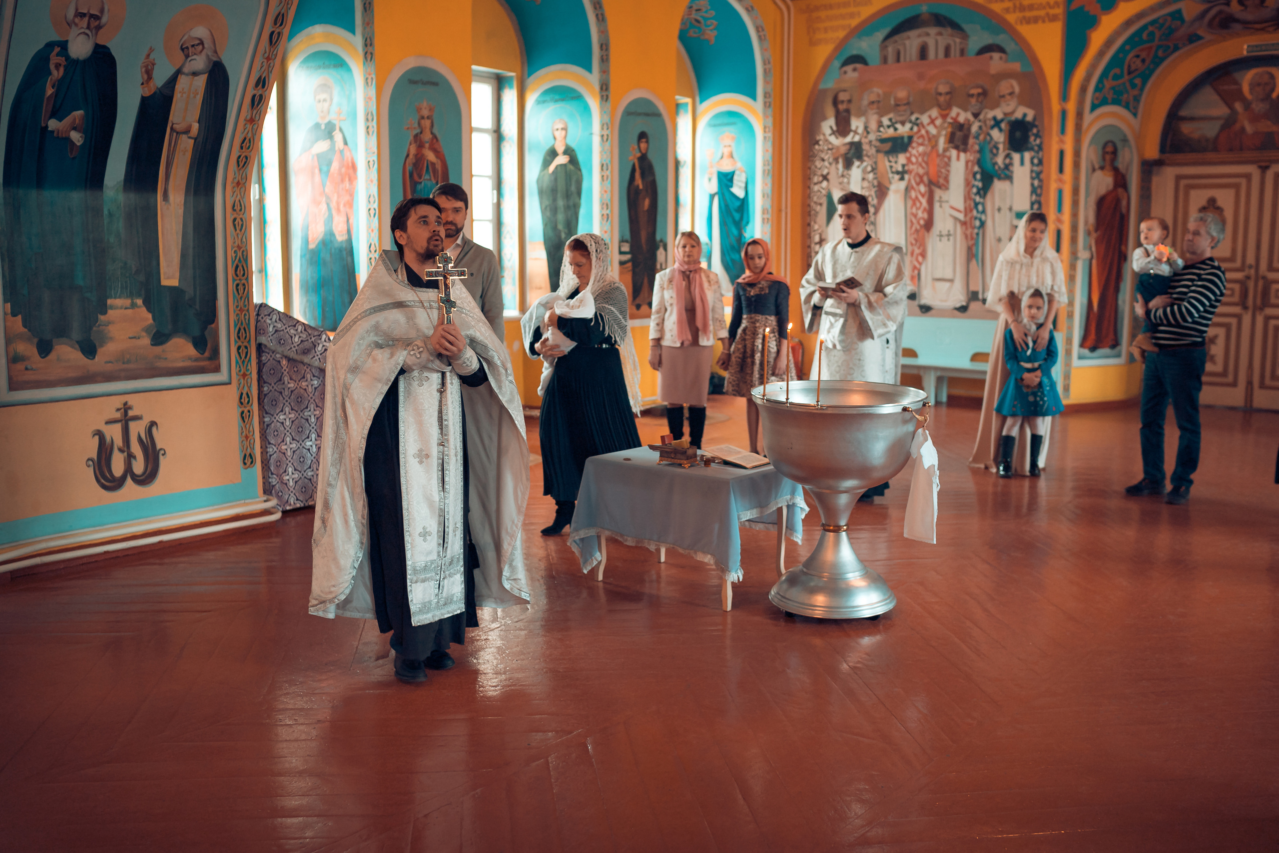 Крещение Михаила Благовещенский монастырь (Женский монастырь). Фотограф на Крещение и Венчание в Красноярске Рамазанова Юлия