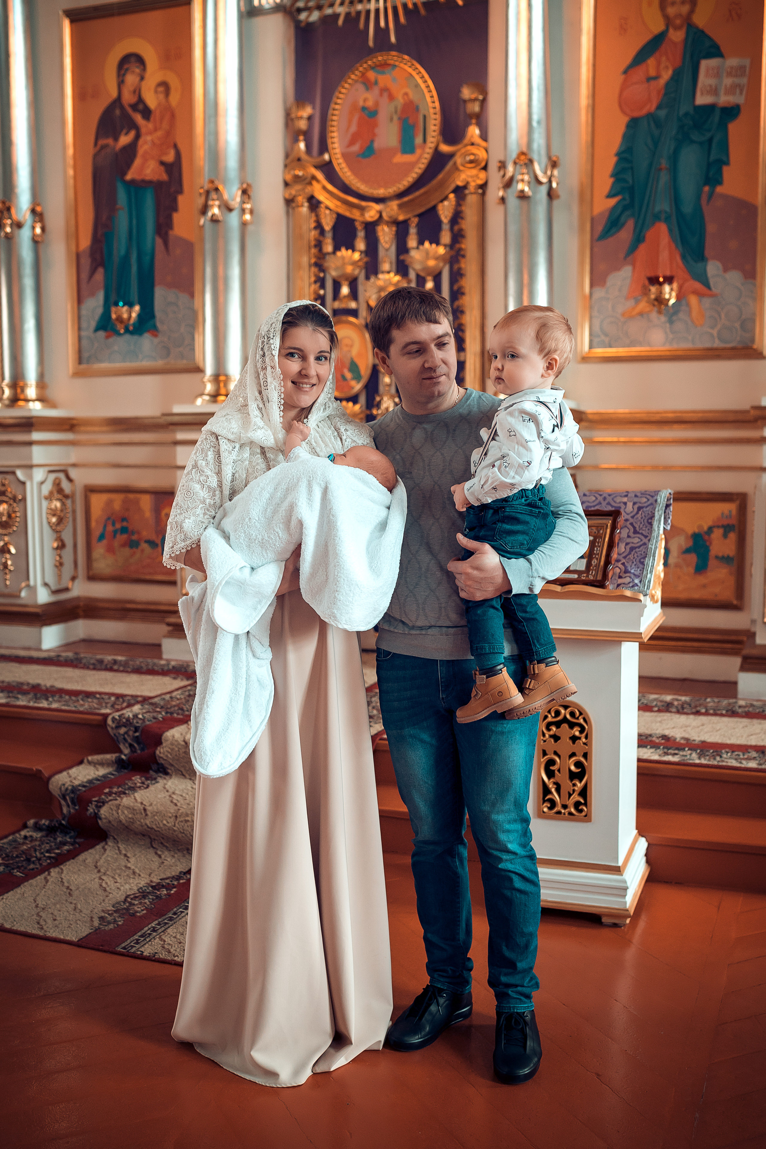 Крещение Михаила Благовещенский монастырь (Женский монастырь). Фотограф на Крещение и Венчание в Красноярске Рамазанова Юлия