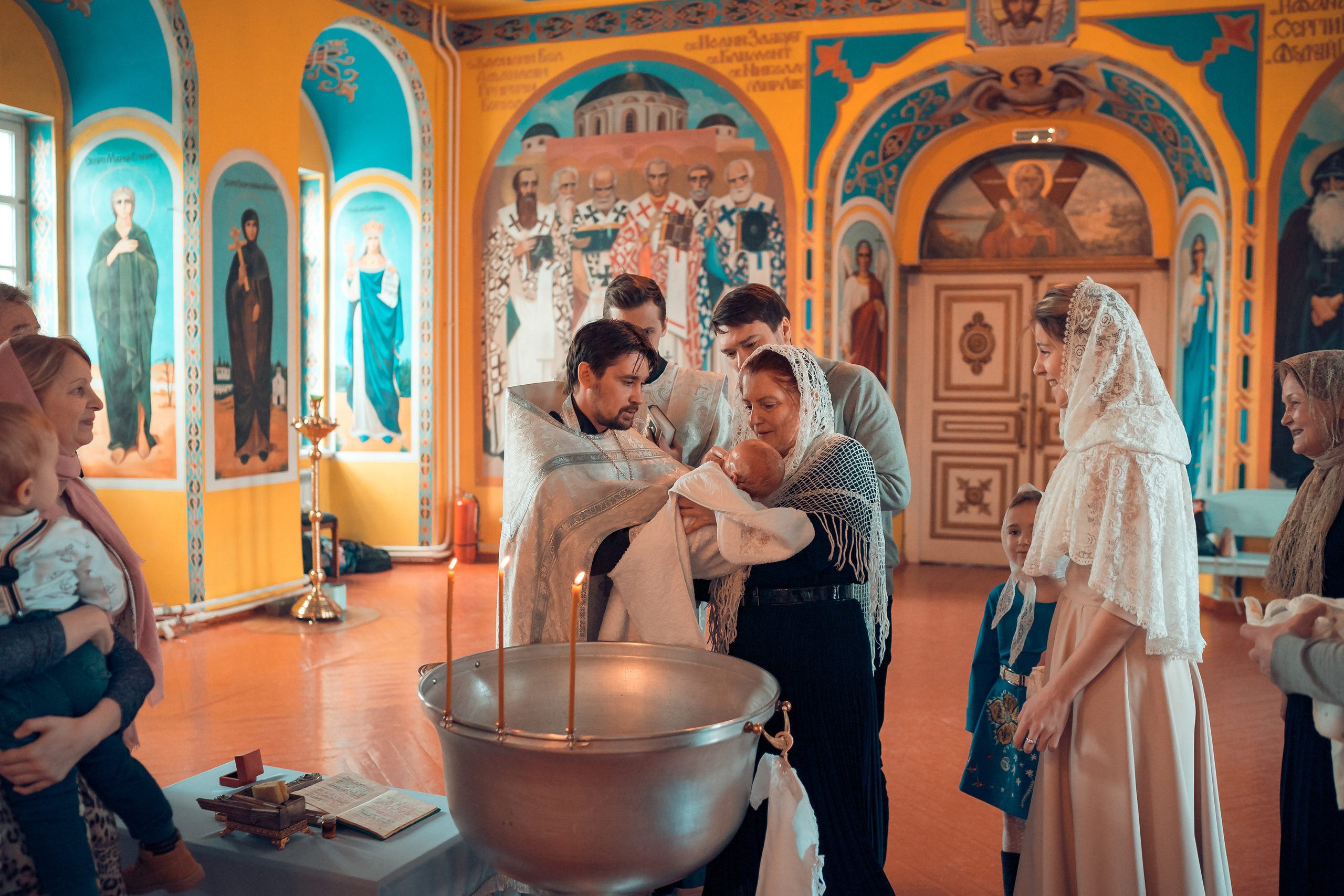 Крещение Михаила Благовещенский монастырь (Женский монастырь). Фотограф на Крещение и Венчание в Красноярске Рамазанова Юлия