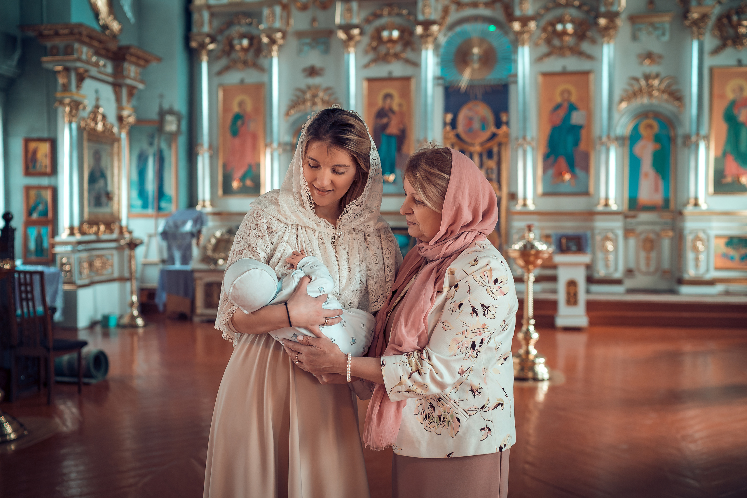 Крещение Михаила Благовещенский монастырь (Женский монастырь). Фотограф на Крещение и Венчание в Красноярске Рамазанова Юлия