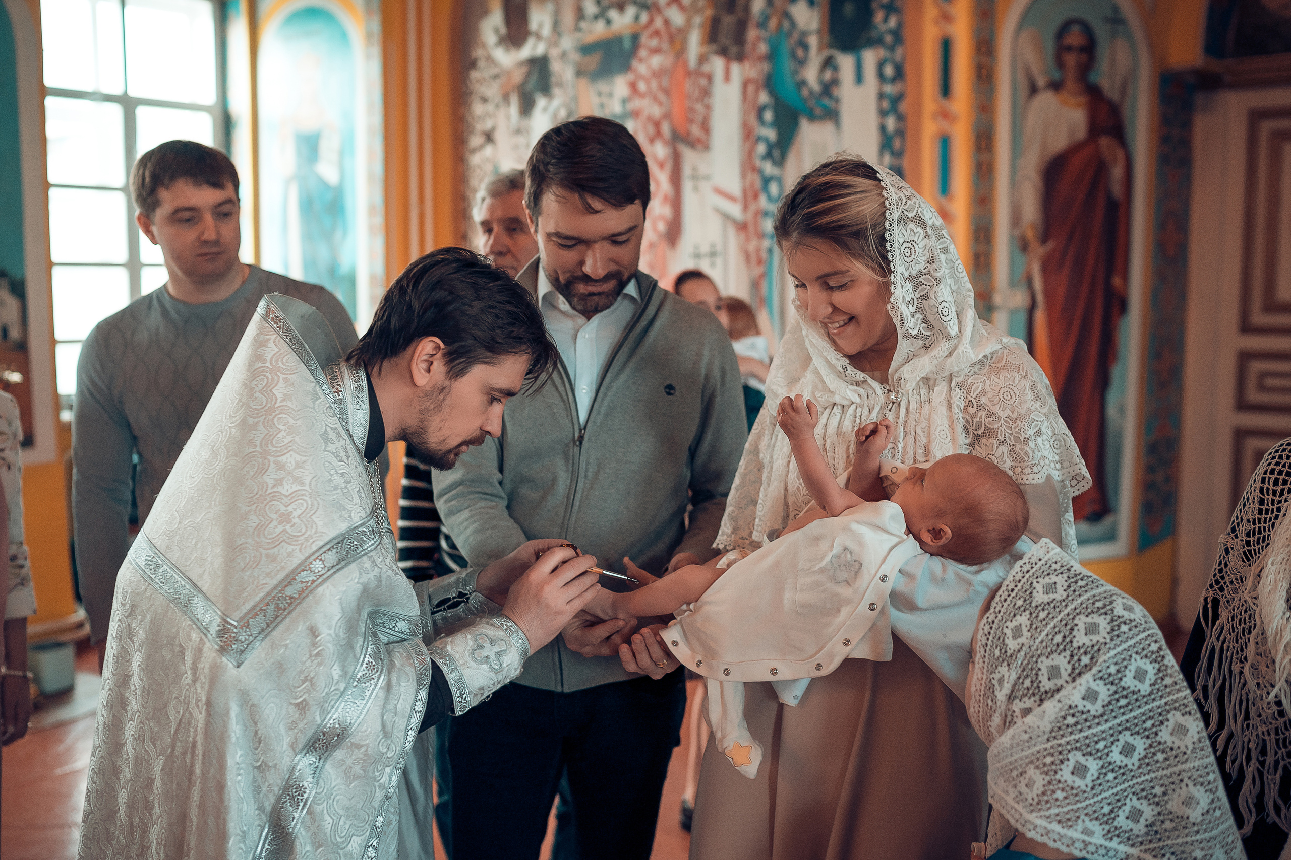 Крещение Михаила Благовещенский монастырь (Женский монастырь). Фотограф на Крещение и Венчание в Красноярске Рамазанова Юлия