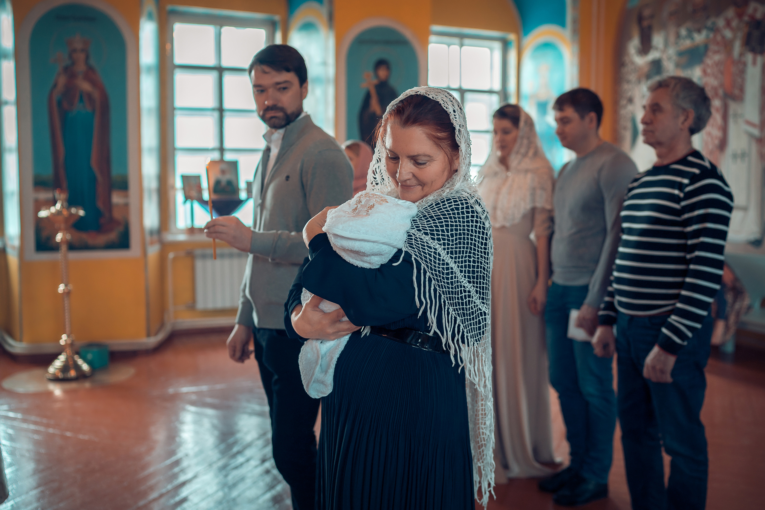 Крещение Михаила Благовещенский монастырь (Женский монастырь). Фотограф на Крещение и Венчание в Красноярске Рамазанова Юлия