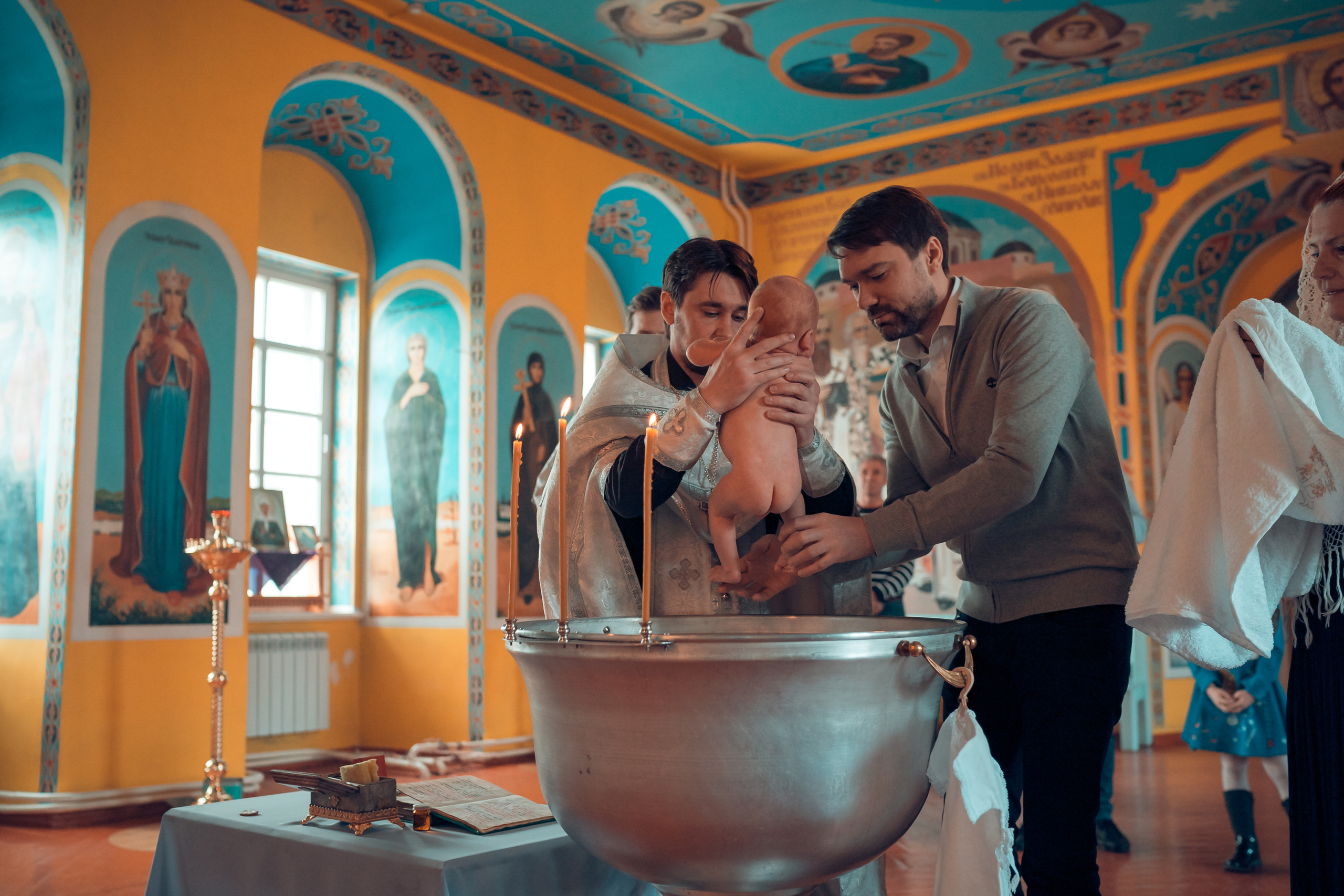 Крещение Михаила Благовещенский монастырь (Женский монастырь). Фотограф на Крещение и Венчание в Красноярске Рамазанова Юлия