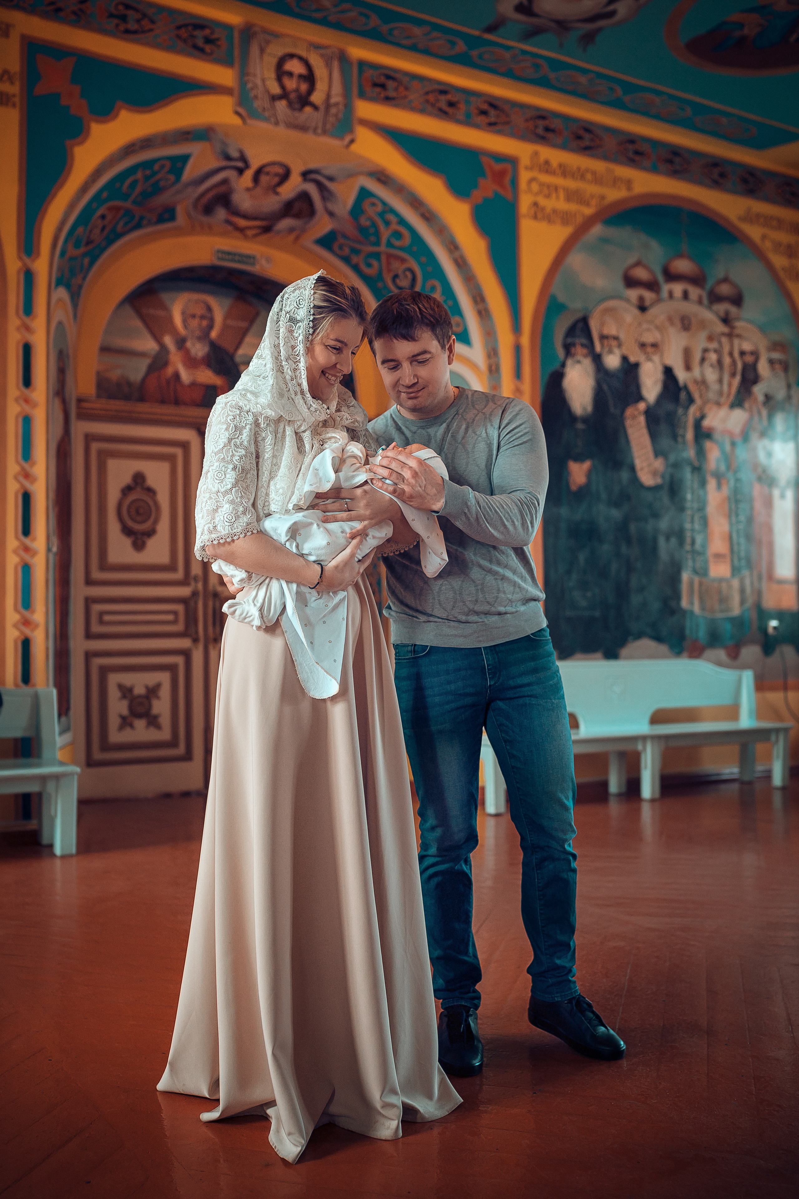 Крещение Михаила Благовещенский монастырь (Женский монастырь). Фотограф на Крещение и Венчание в Красноярске Рамазанова Юлия