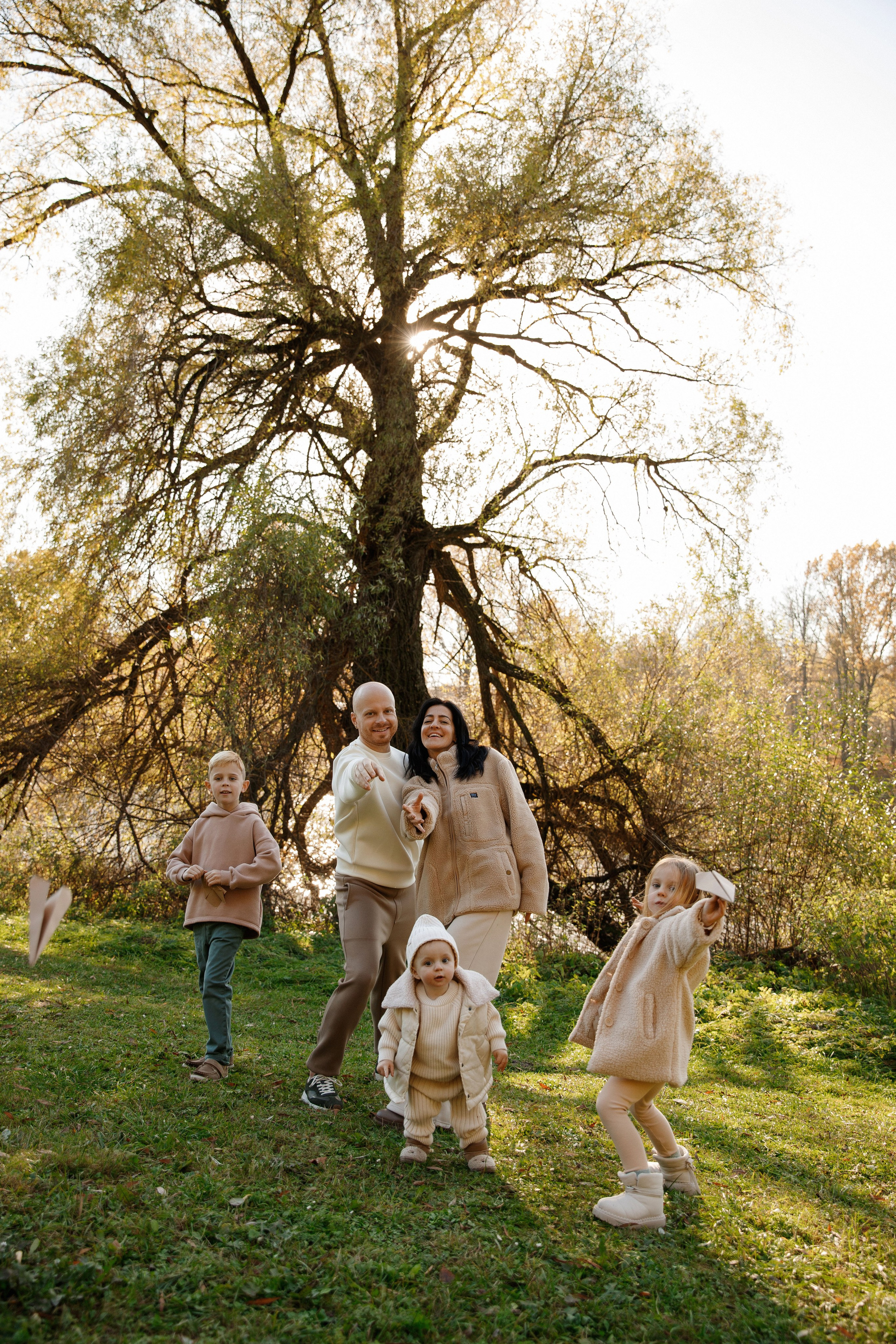 Семейная фотосессия в усадьбе Валуево. Фотограф Александра Сыщенко