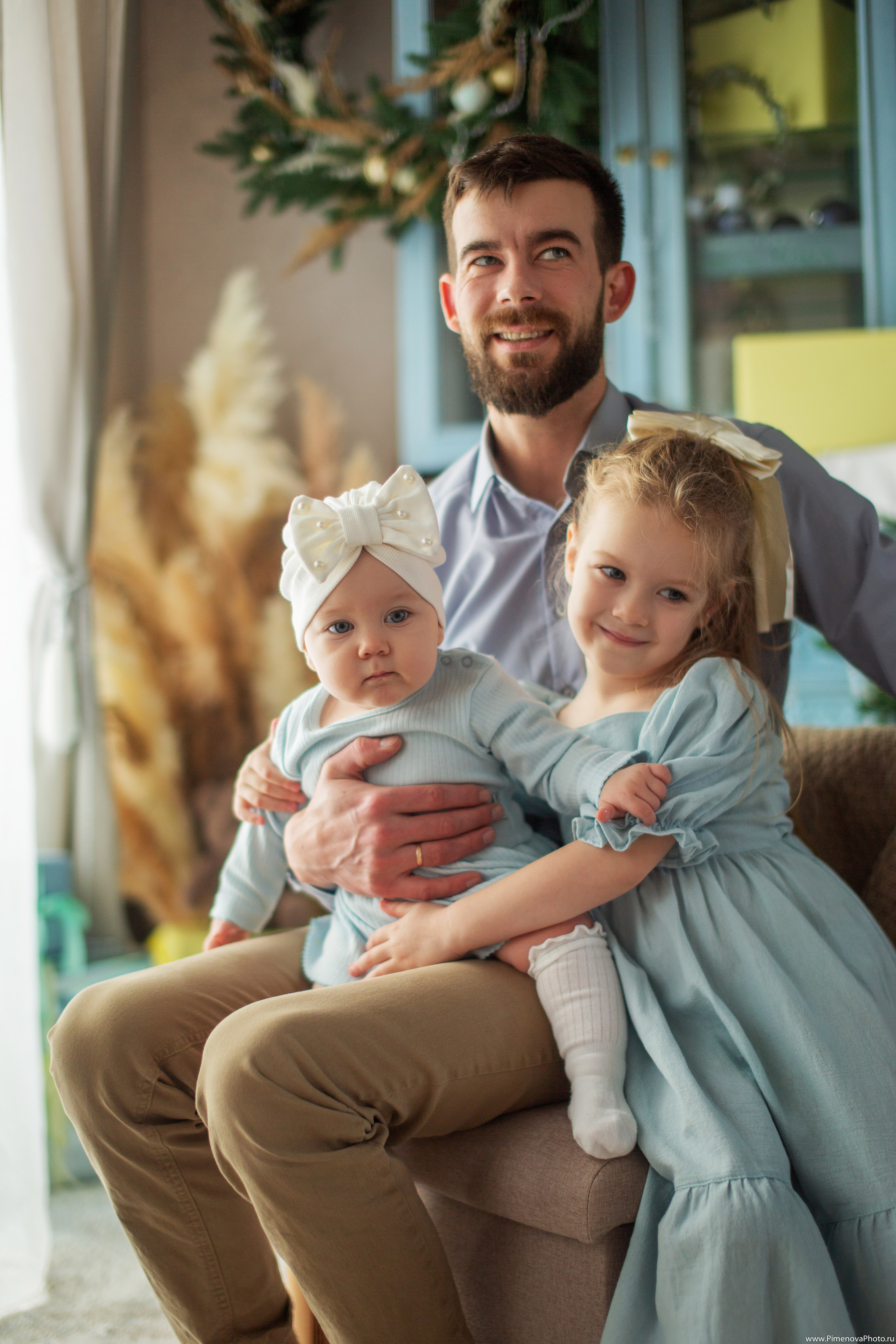 Новогодняя история: Ариана и Амелия. Семейный и детский фотограф в Петрозаводске