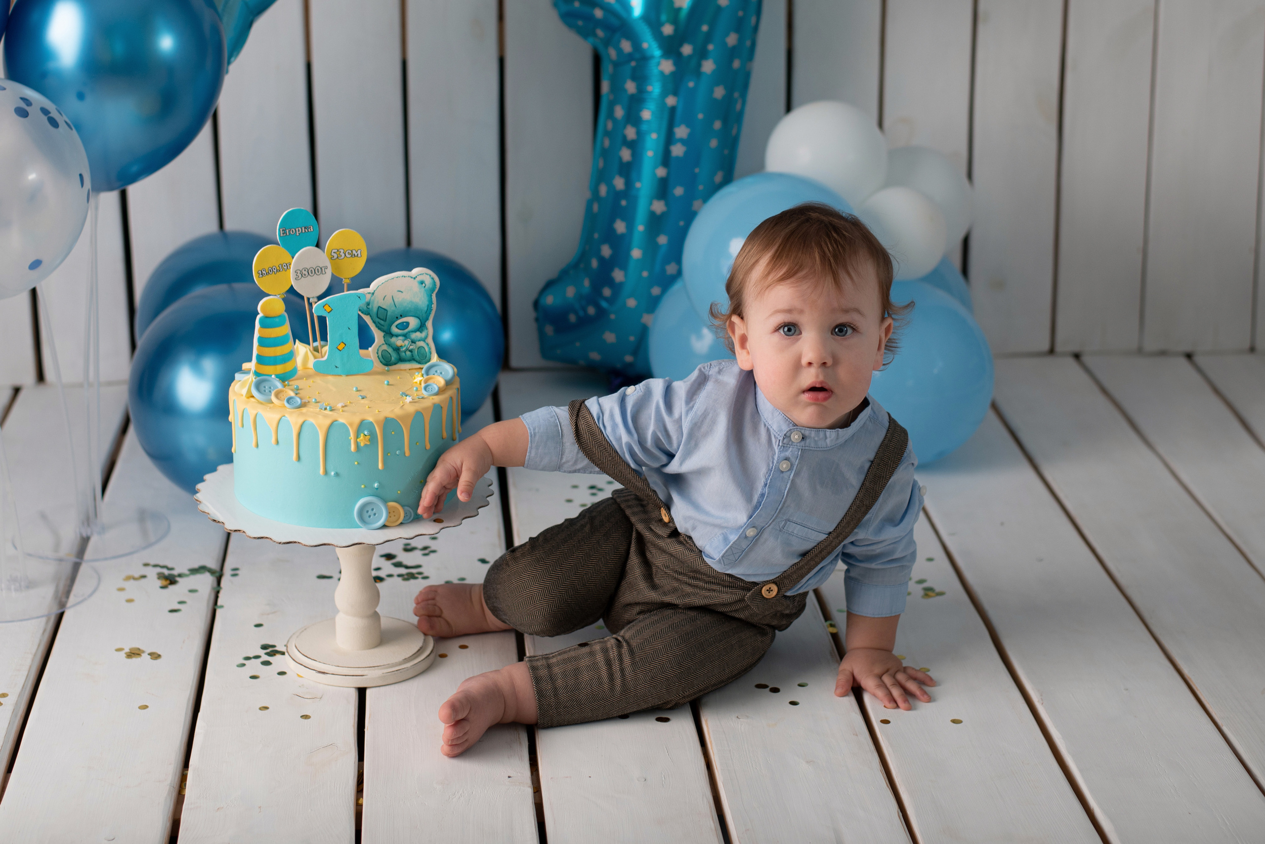 Первый годик. Фотограф новорожденных в Саратове Екатерина Вилкова