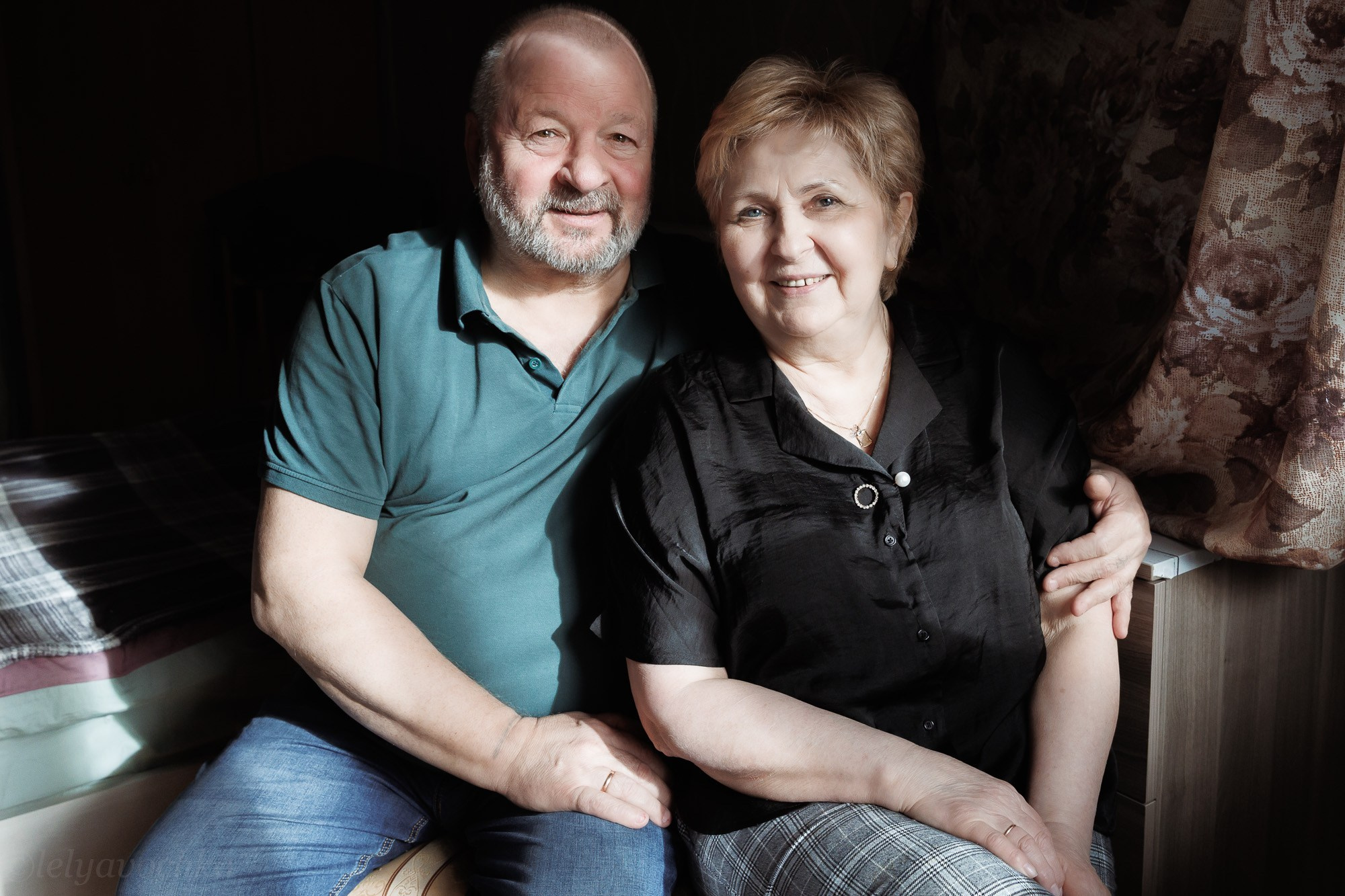 Домашняя фотосессия. Маргарита и Анатолий. Счастливый фотограф Елена Лелявочка Санкт-Петербург