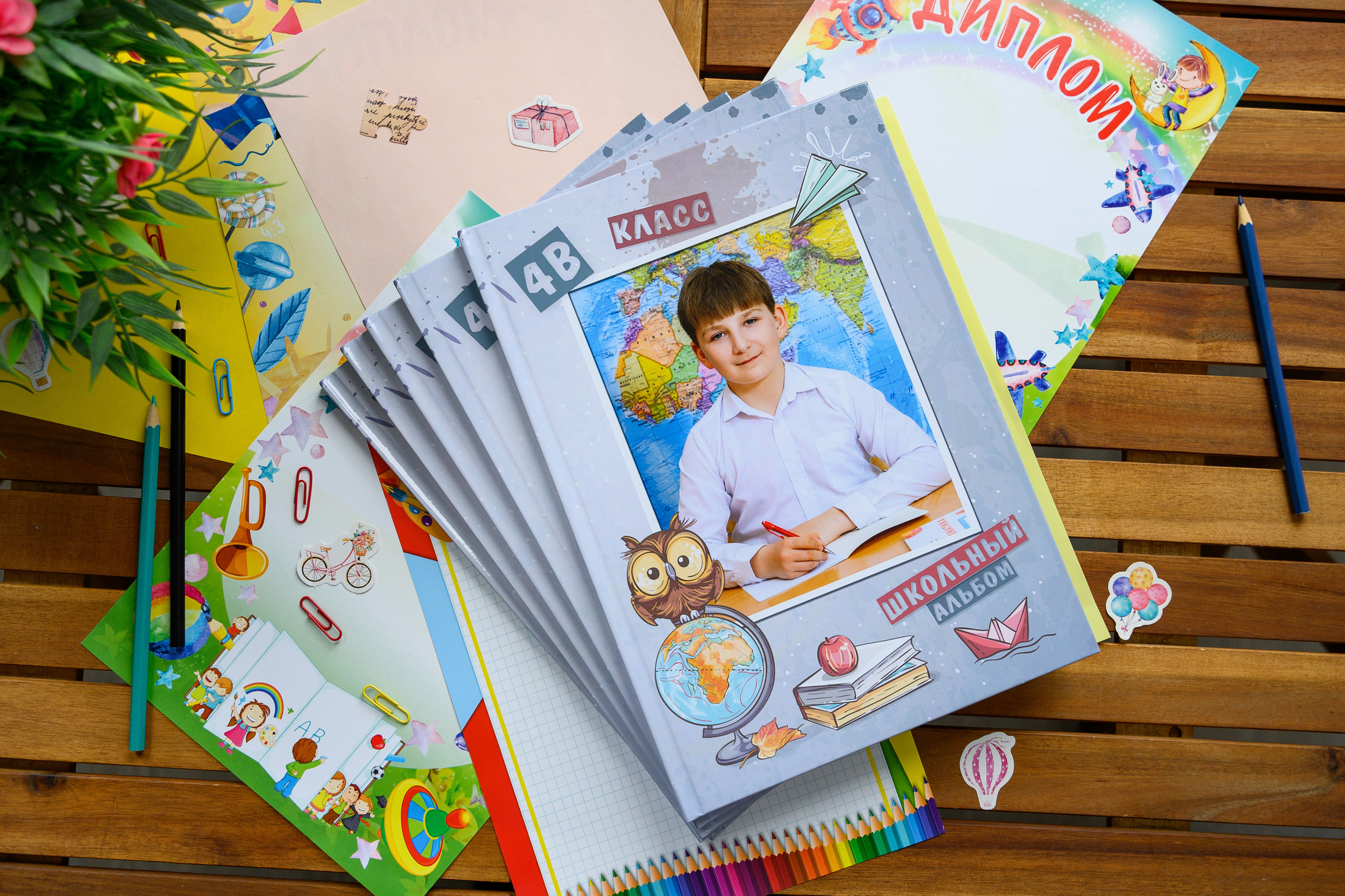 Альбом на 3 разворота. Выпускные альбомы в Подольске Москве и МО