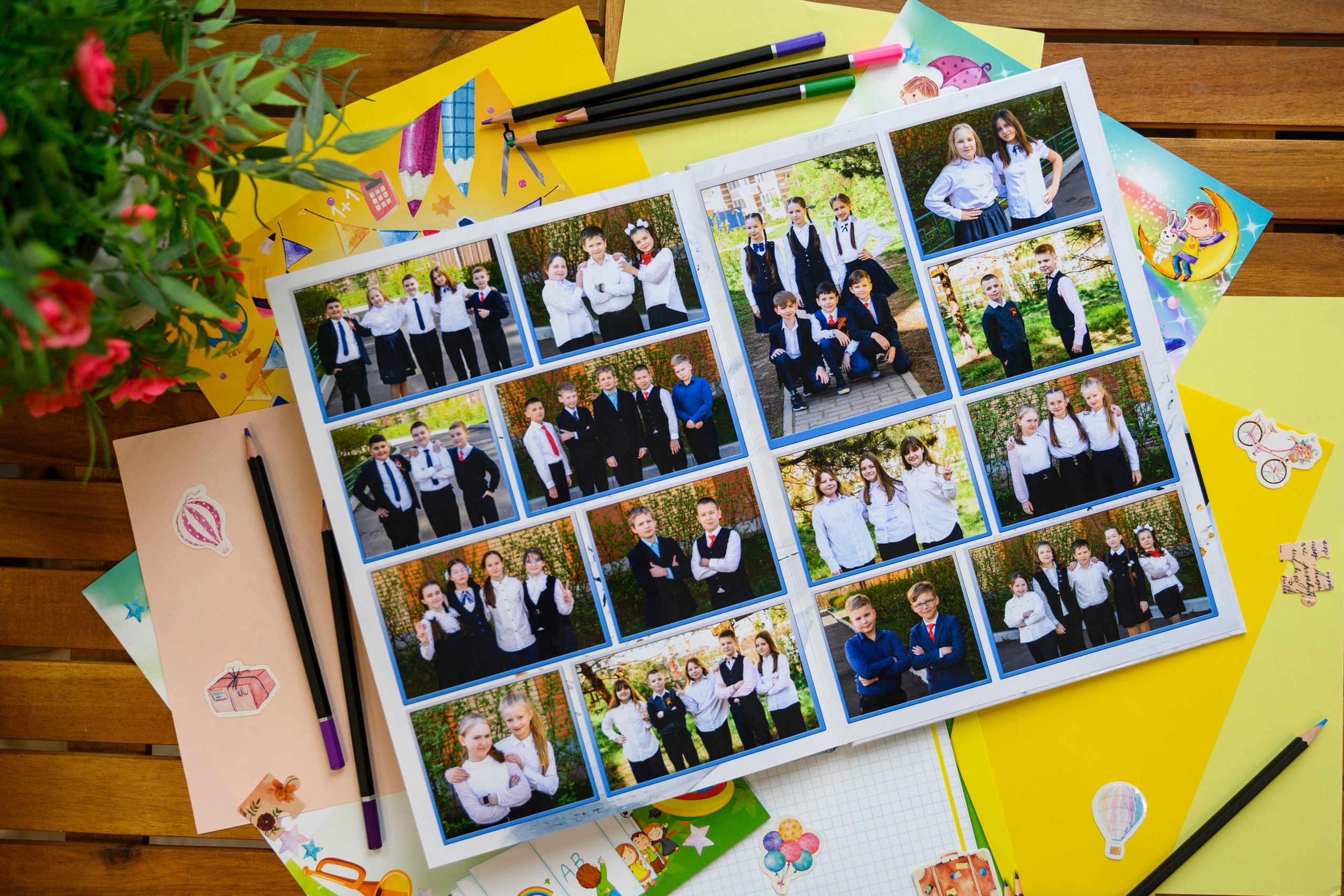 Голубой мрамор. Выпускные альбомы в Подольске Москве и МО