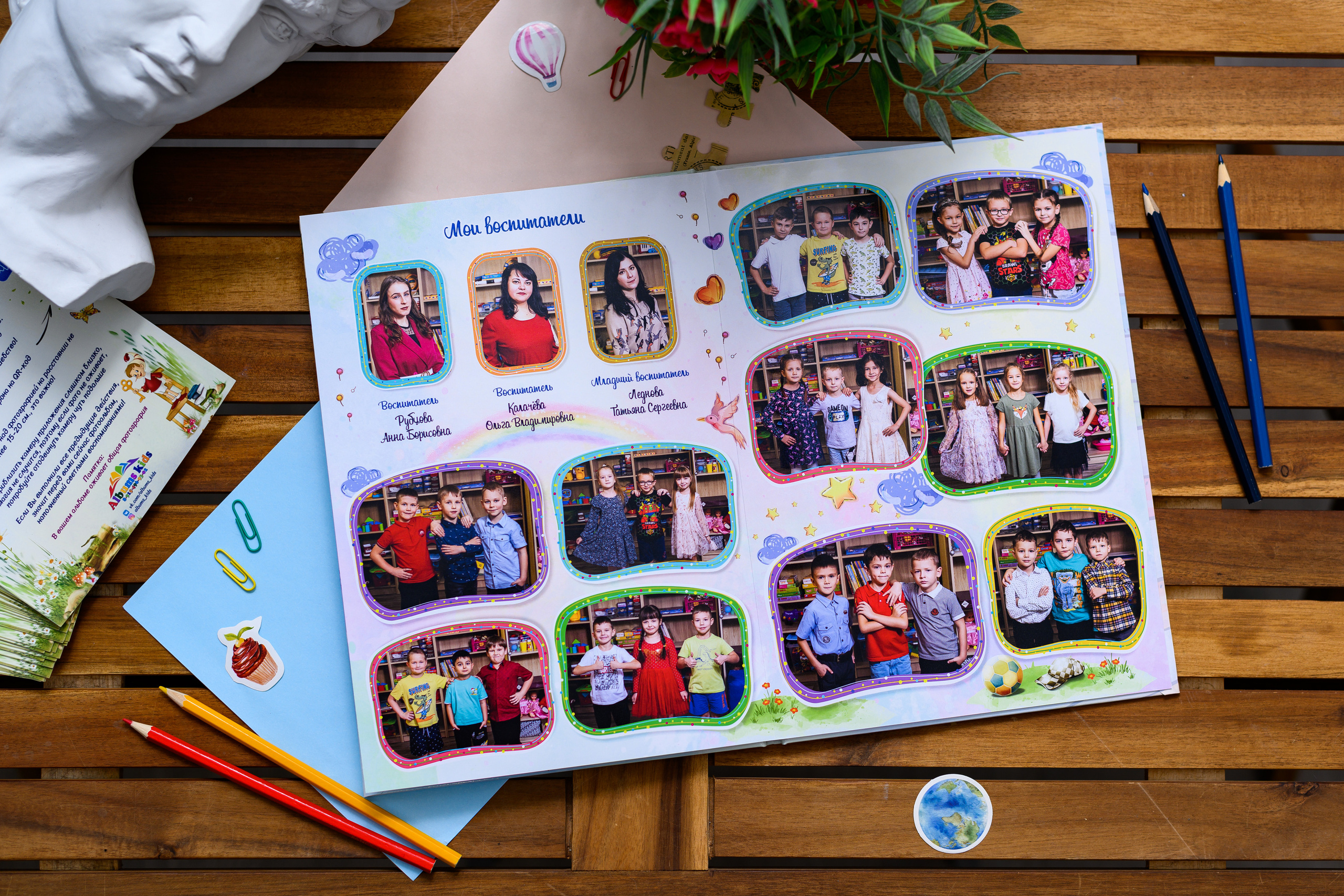 Альбом на 3 разворота. Выпускные альбомы в Подольске Москве и МО