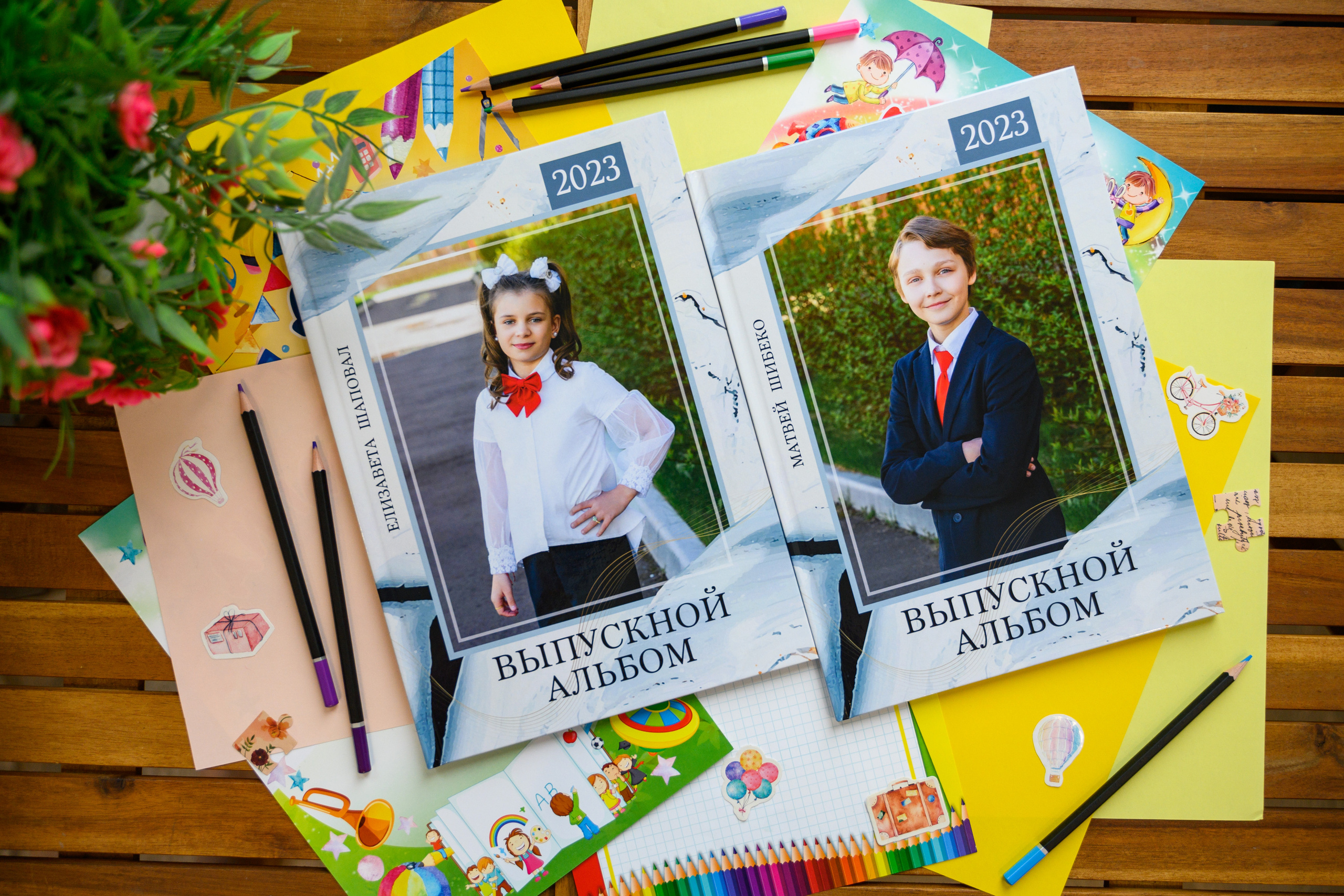 Голубой мрамор. Выпускные альбомы в Подольске Москве и МО