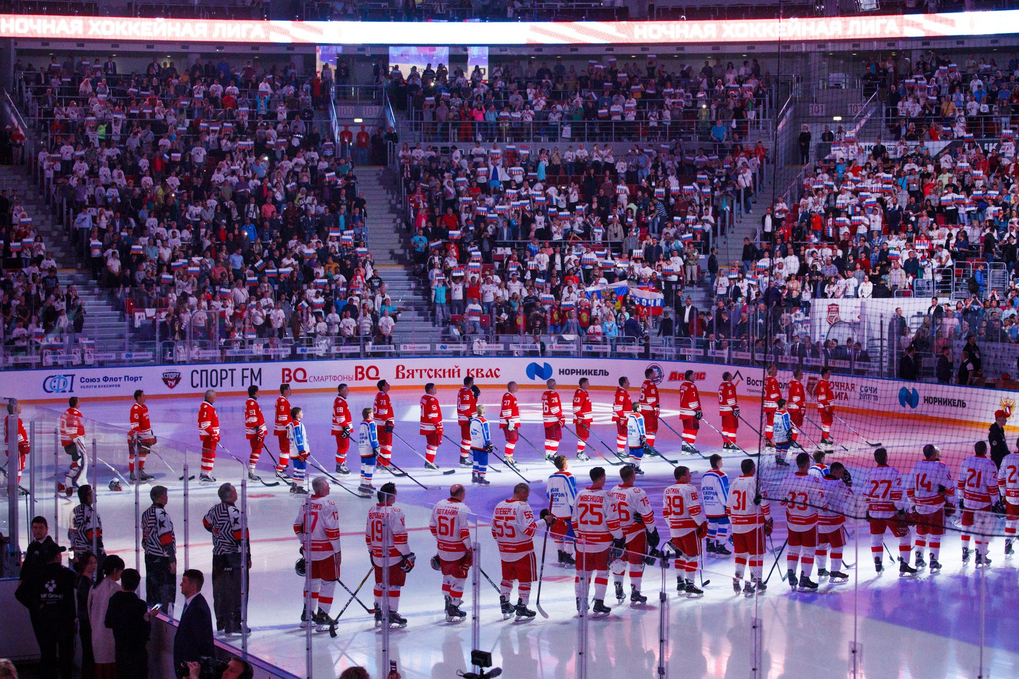 Ночная Хоккейная Лига. Репортажный и постановочный Наталья Санникова