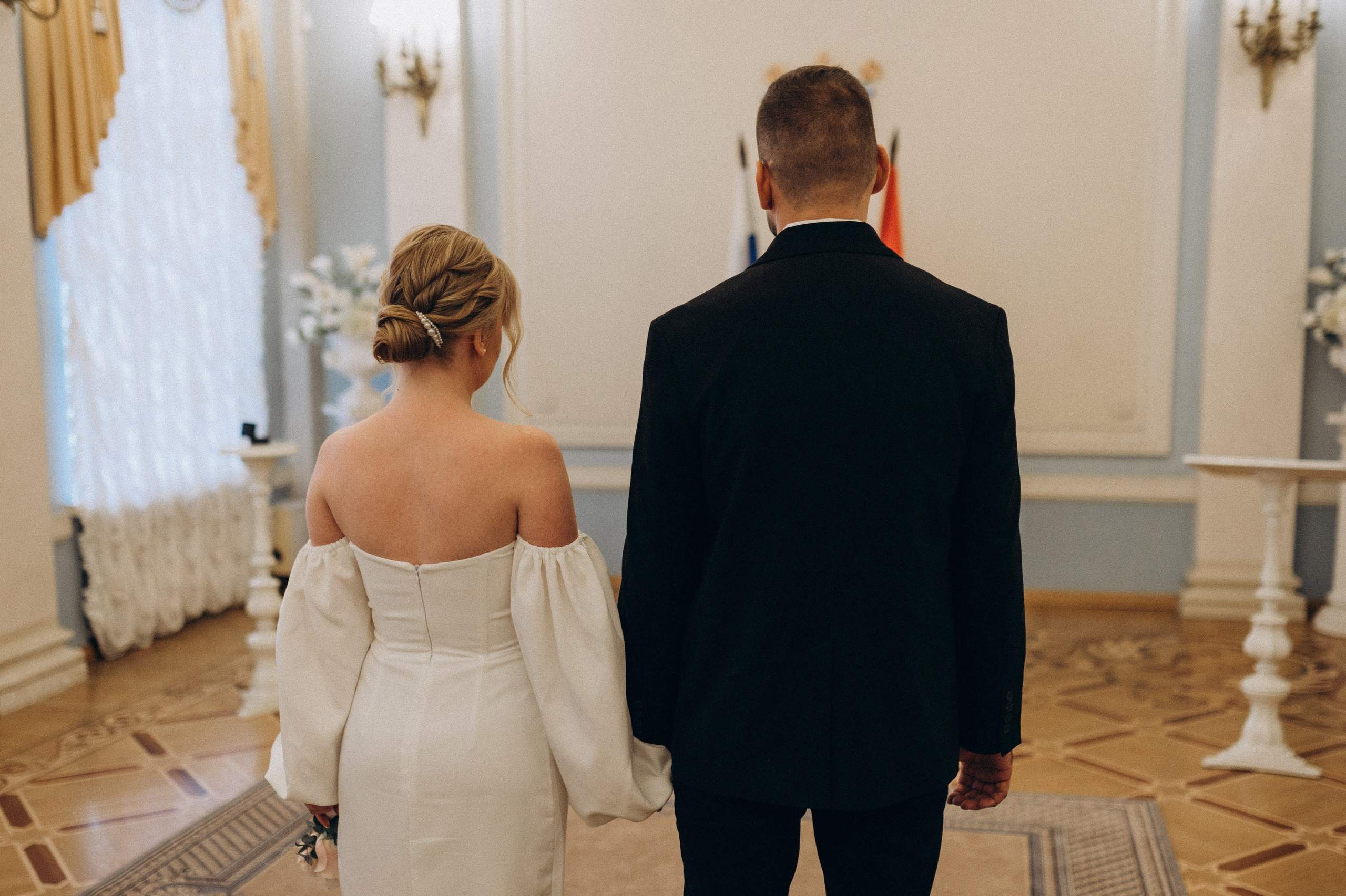 Михаил и Анастасия | Загс Кировского района. Свадебный и love story фотограф в Санкт-Петербурге