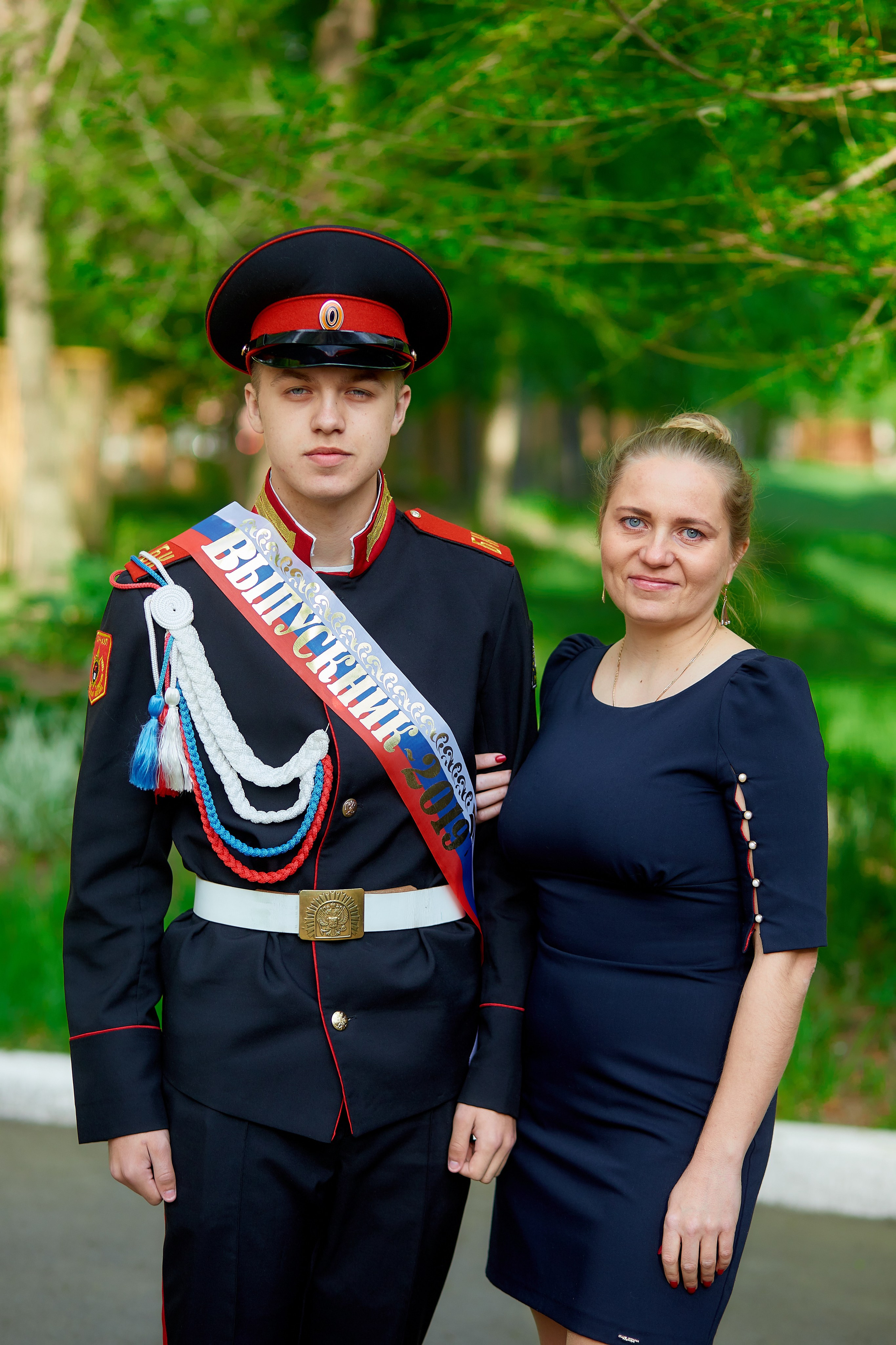 Кадеты последний звонок. Фотограф Вячеслав Фарунин