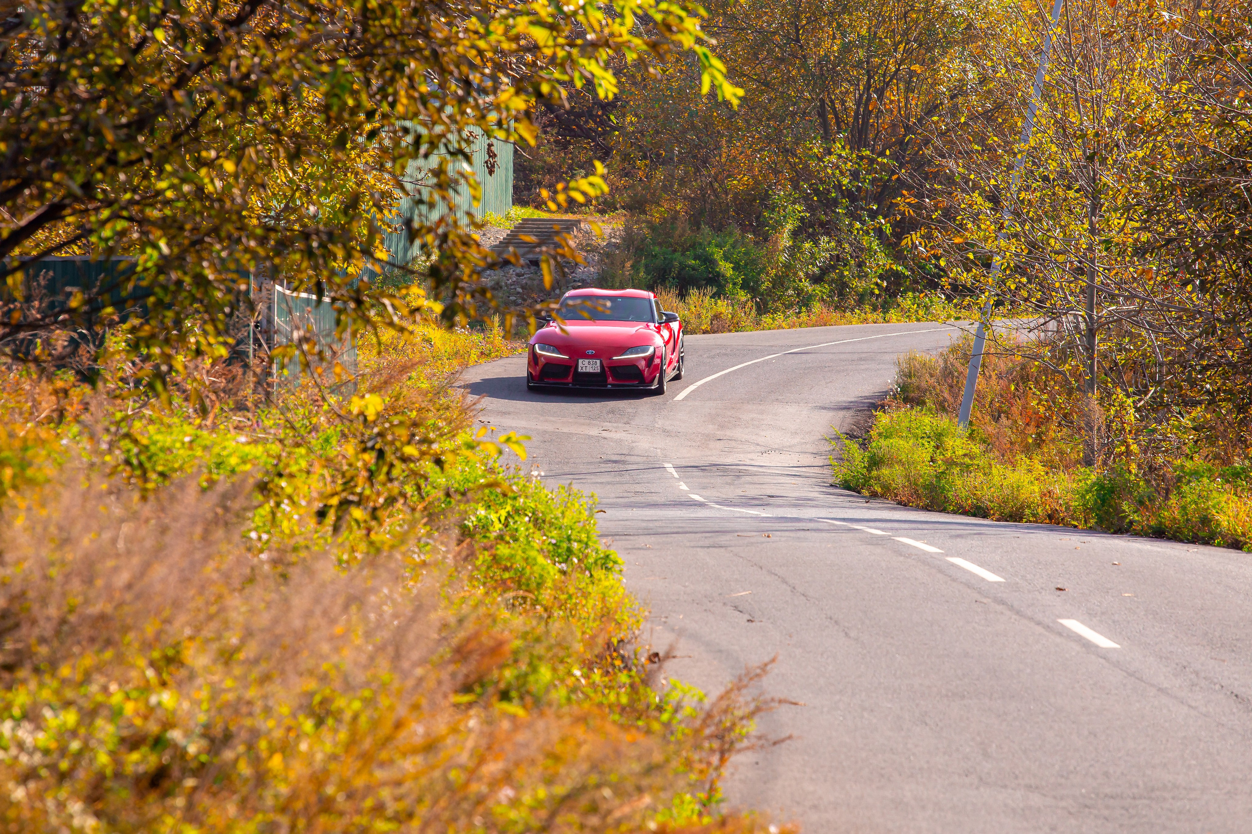 Toyota Supra. Фотограф Антон Клейнос, Владивосток