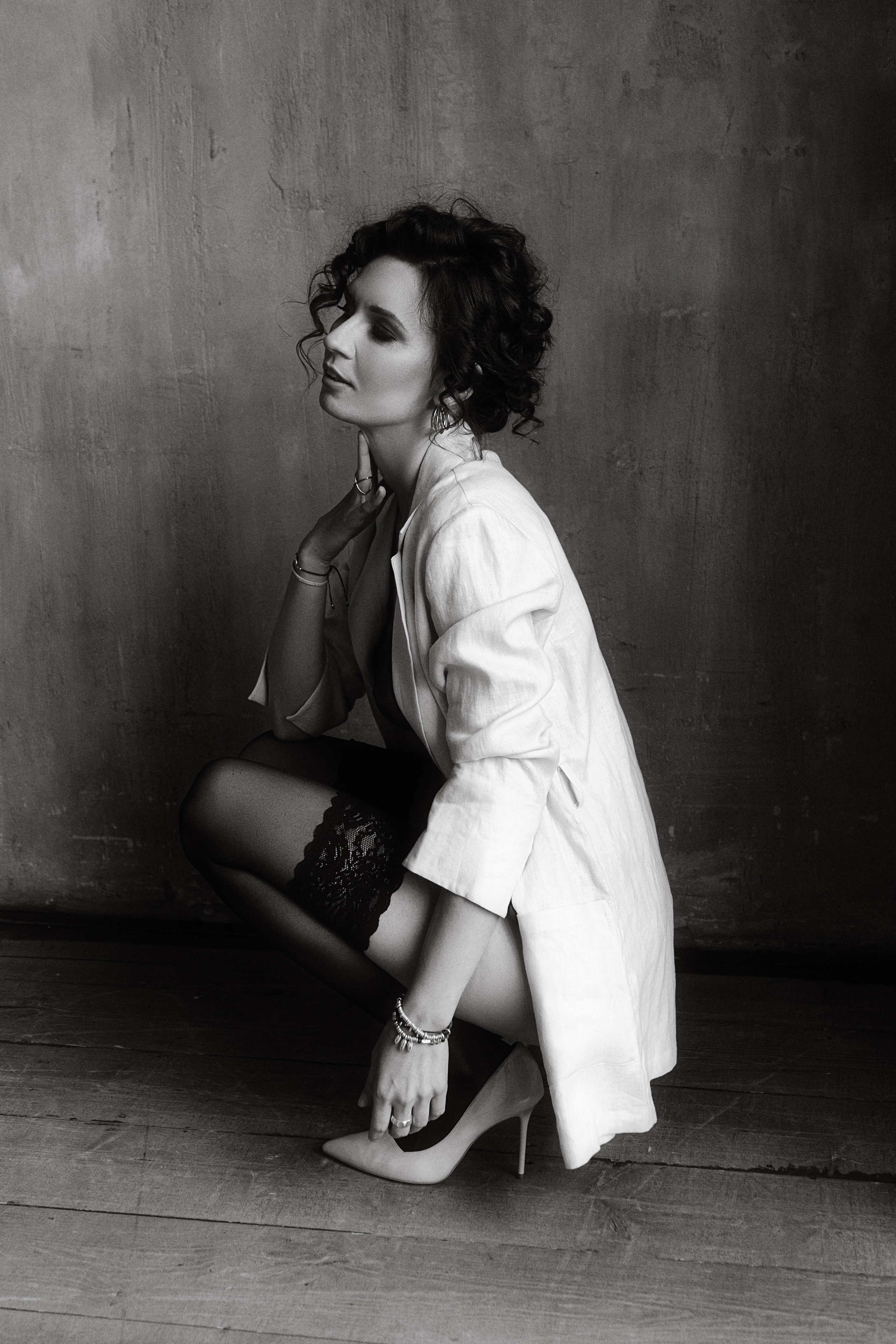 Чувственный женский портрет | будуар. Фотограф Бурнашкина Натали Москва