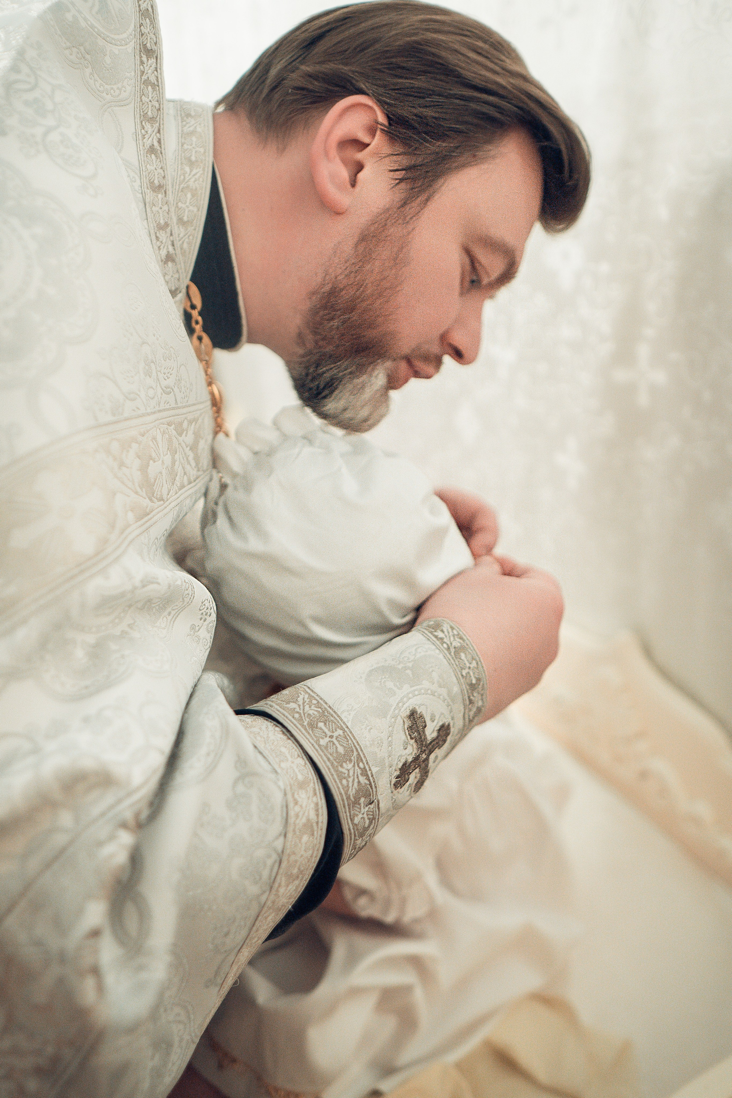 Таинство Крещения Артема, Ангелины и Адрианы