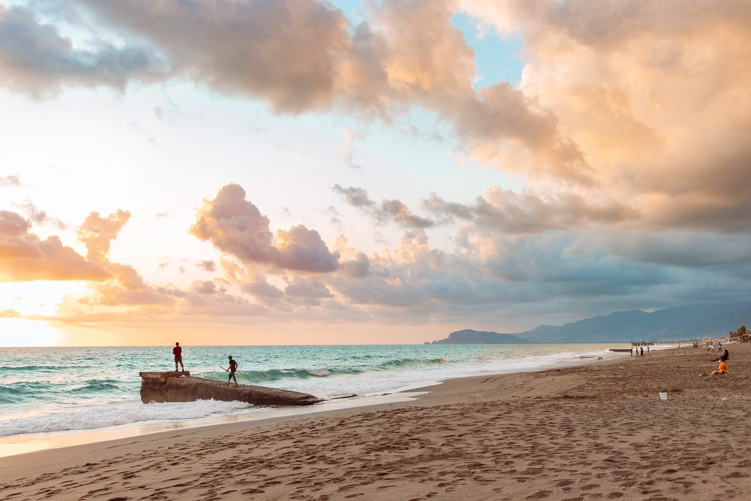 Семейная фотосессия на Средиземном море. Свадебный фотограф и видеограф — Сергей и Дарья