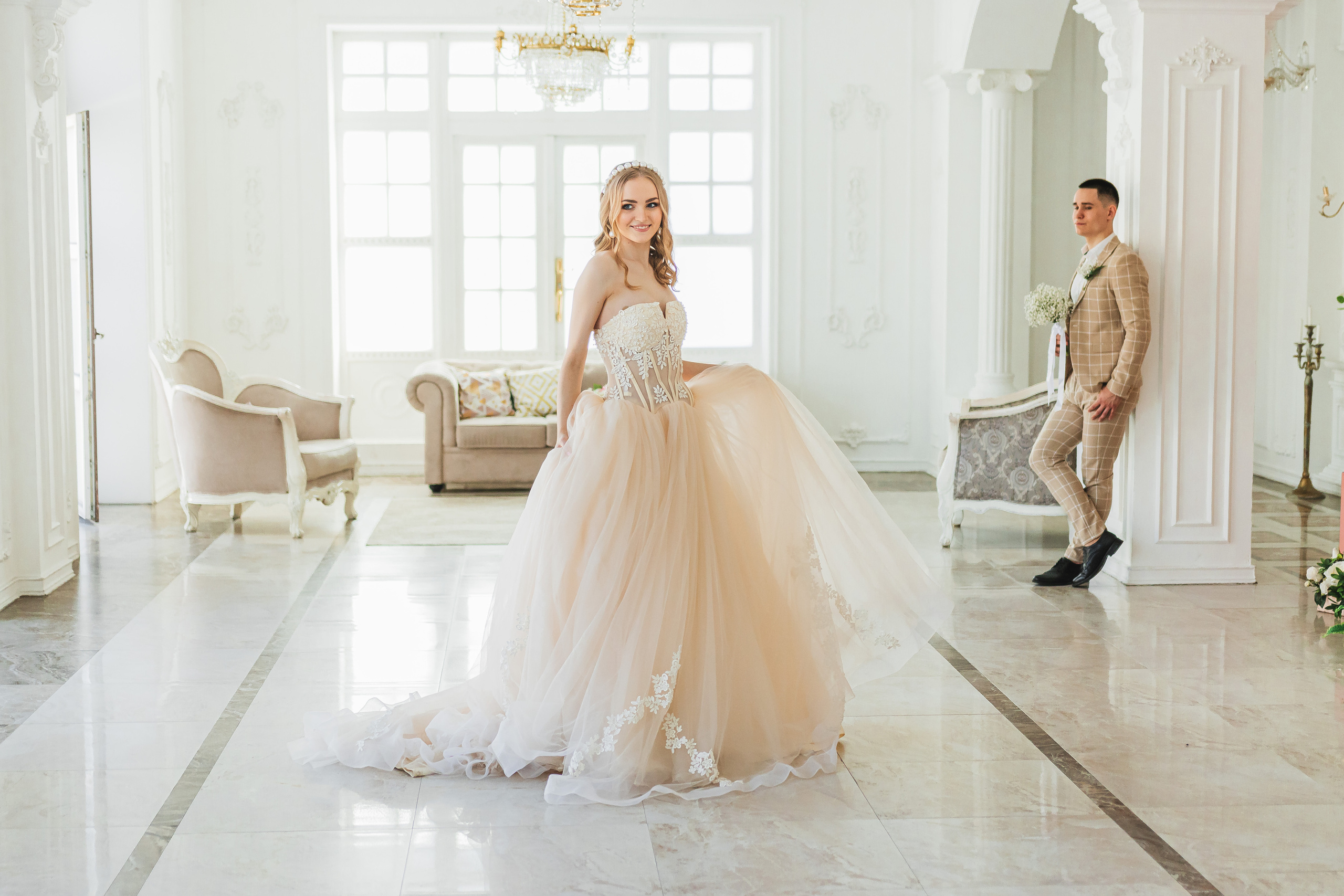 Свадебная фотосессия. Николай и Арина. Свадебный фотограф и видеограф — Сергей и Дарья