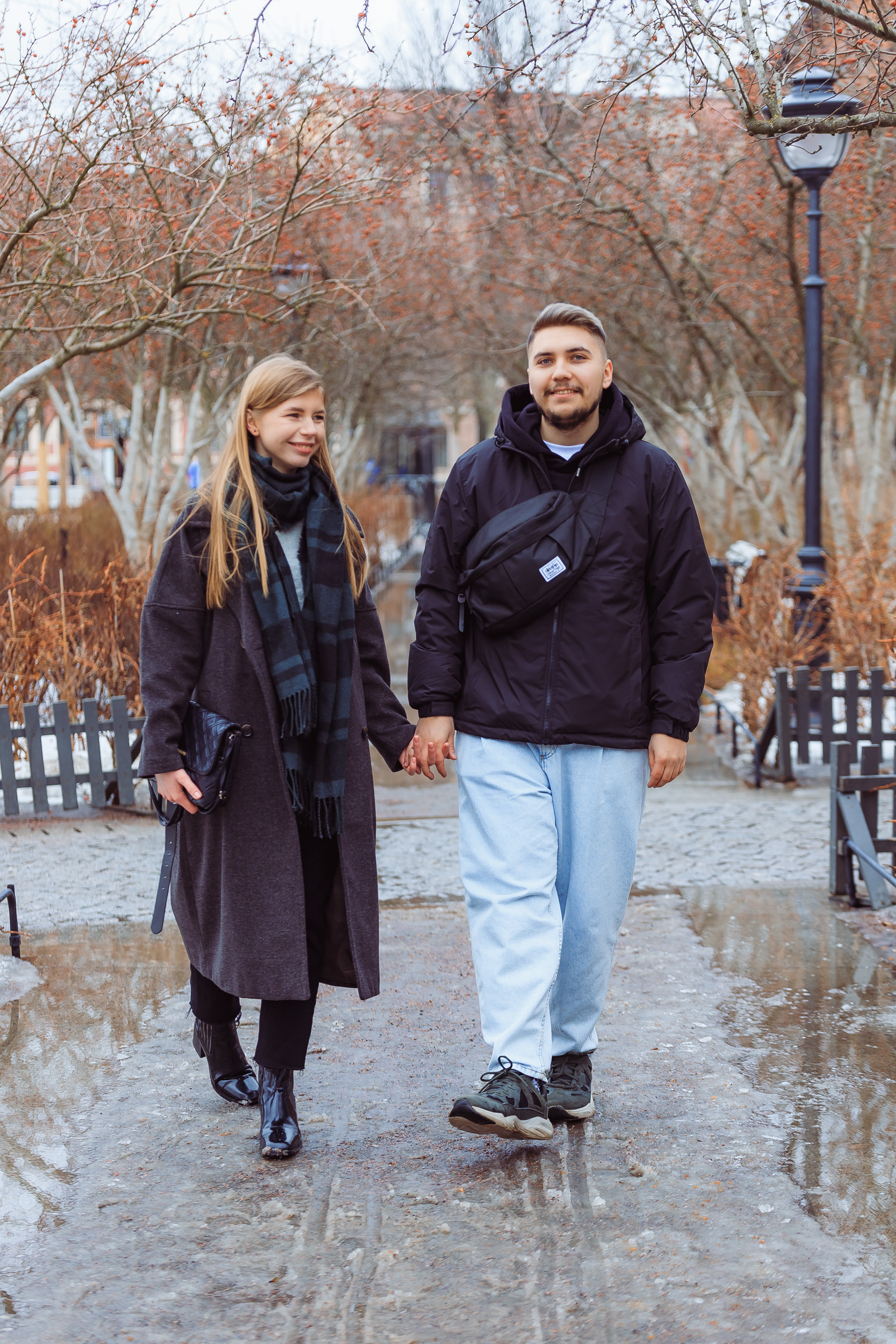 Фотосессия «Лавстори» в Санкт-Петербурге. Денис и Виктория. Свадебный фотограф и видеограф — Сергей и Дарья