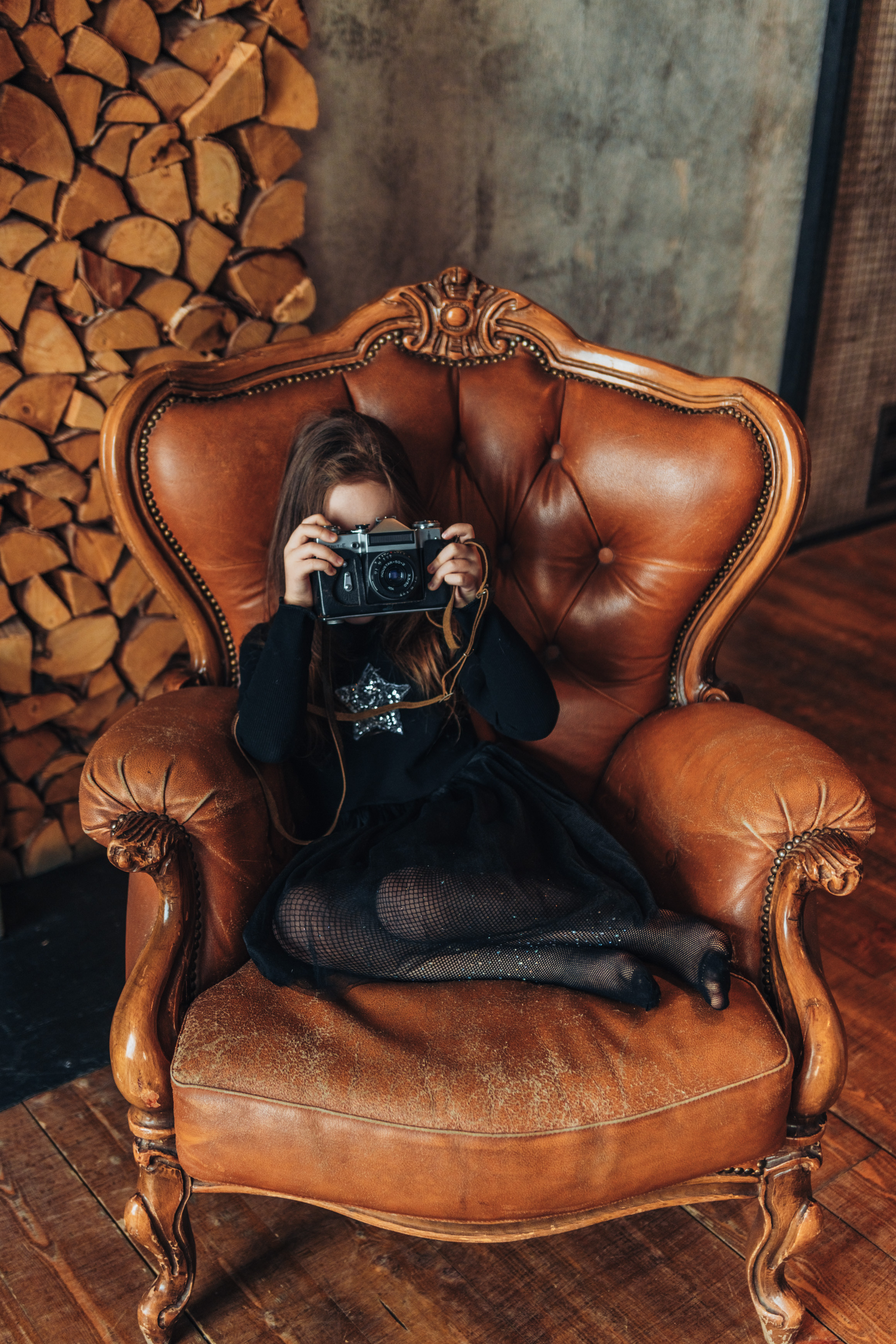 Семейная фотосессия в студии. Свадебный фотограф и видеограф — Сергей и Дарья