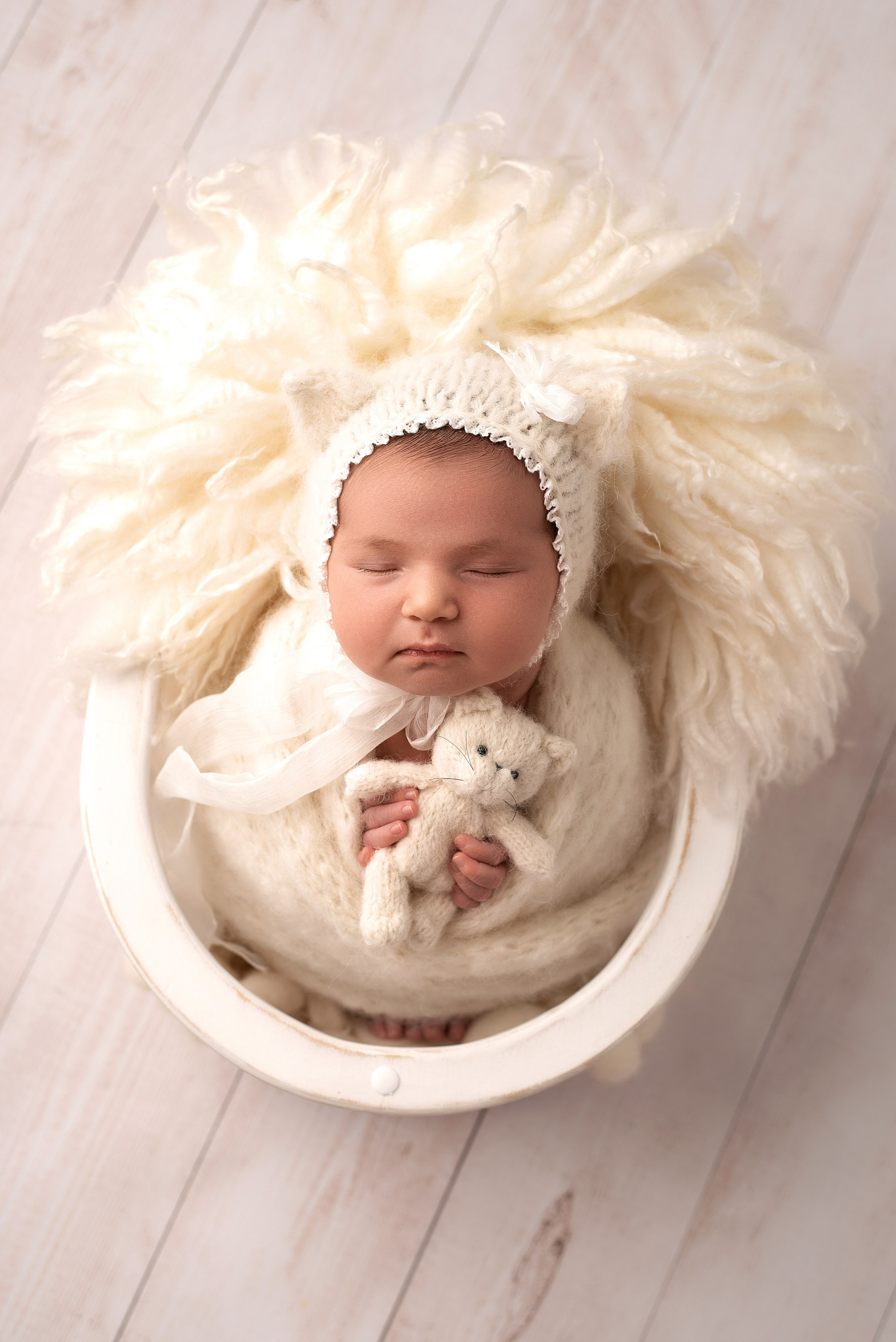 Новорождённые девочки. Детский фотограф новорождённых в Минске Боровик Екатерина