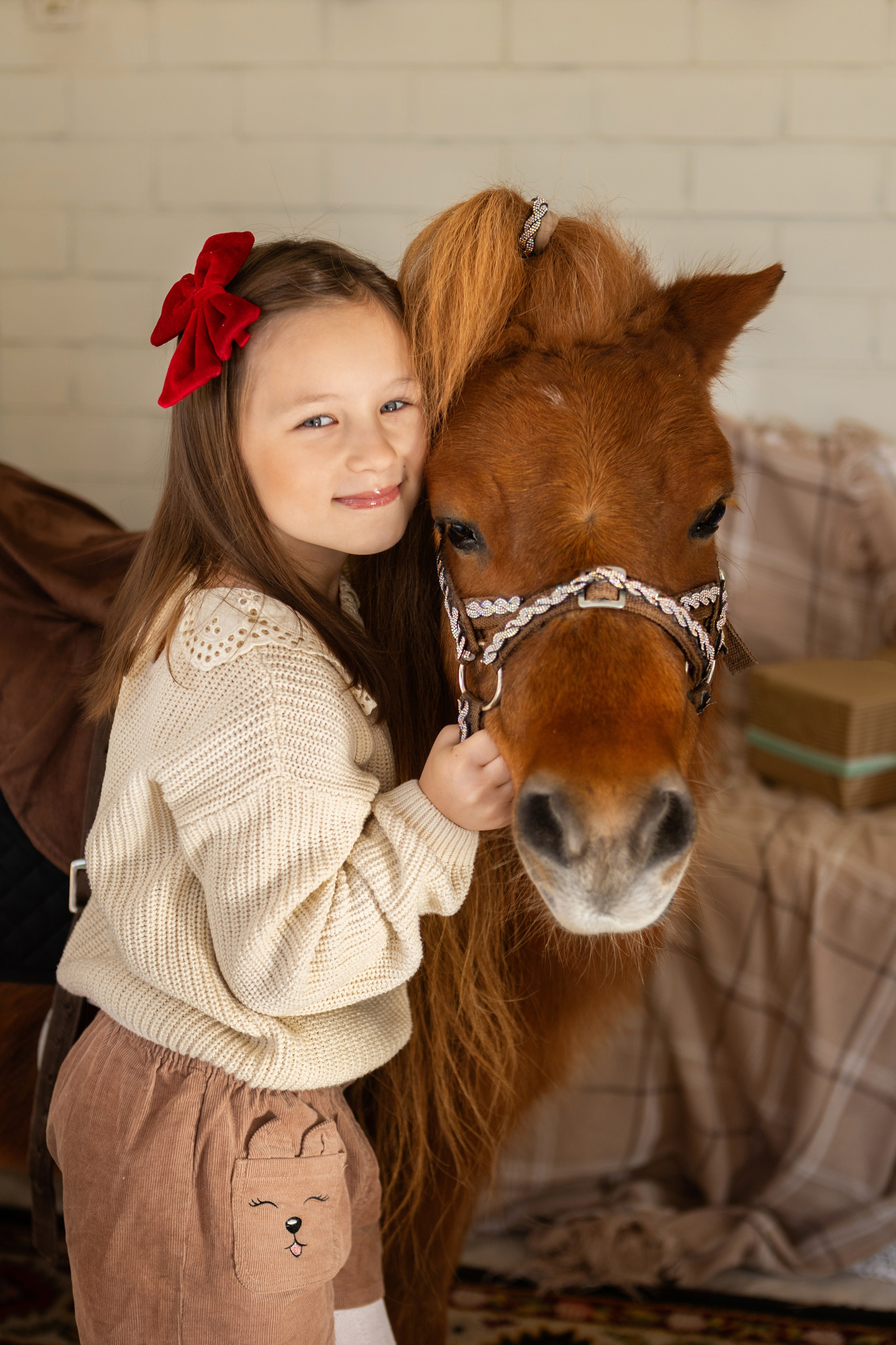 Символ 2026 года «Пони-Бонус». Фотостудия Ольги Сурухановой. Свадебный семейный и детский фотограф в Краснодаре Карина Федоровская
