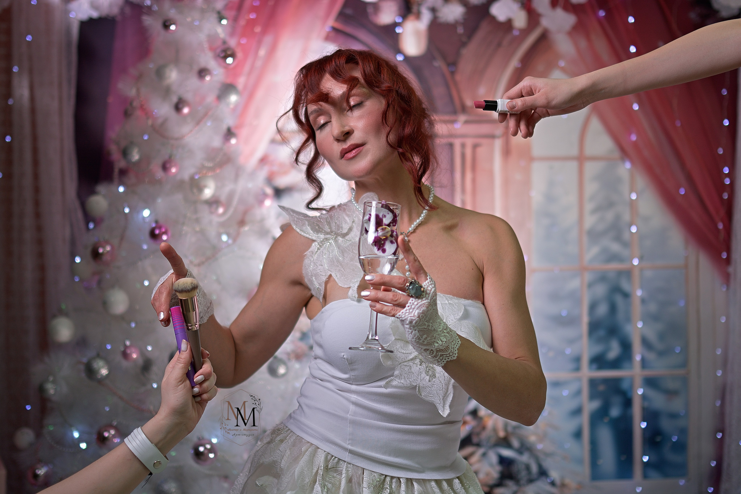 Новогодние фотосессии. Фотограф Дмитрий Кищенко. Фотосъемки в Сызрани. Фотосъемки в Тольятти. Фотосъемки в Самаре. Арт-студия "Мастер и Маргарита".